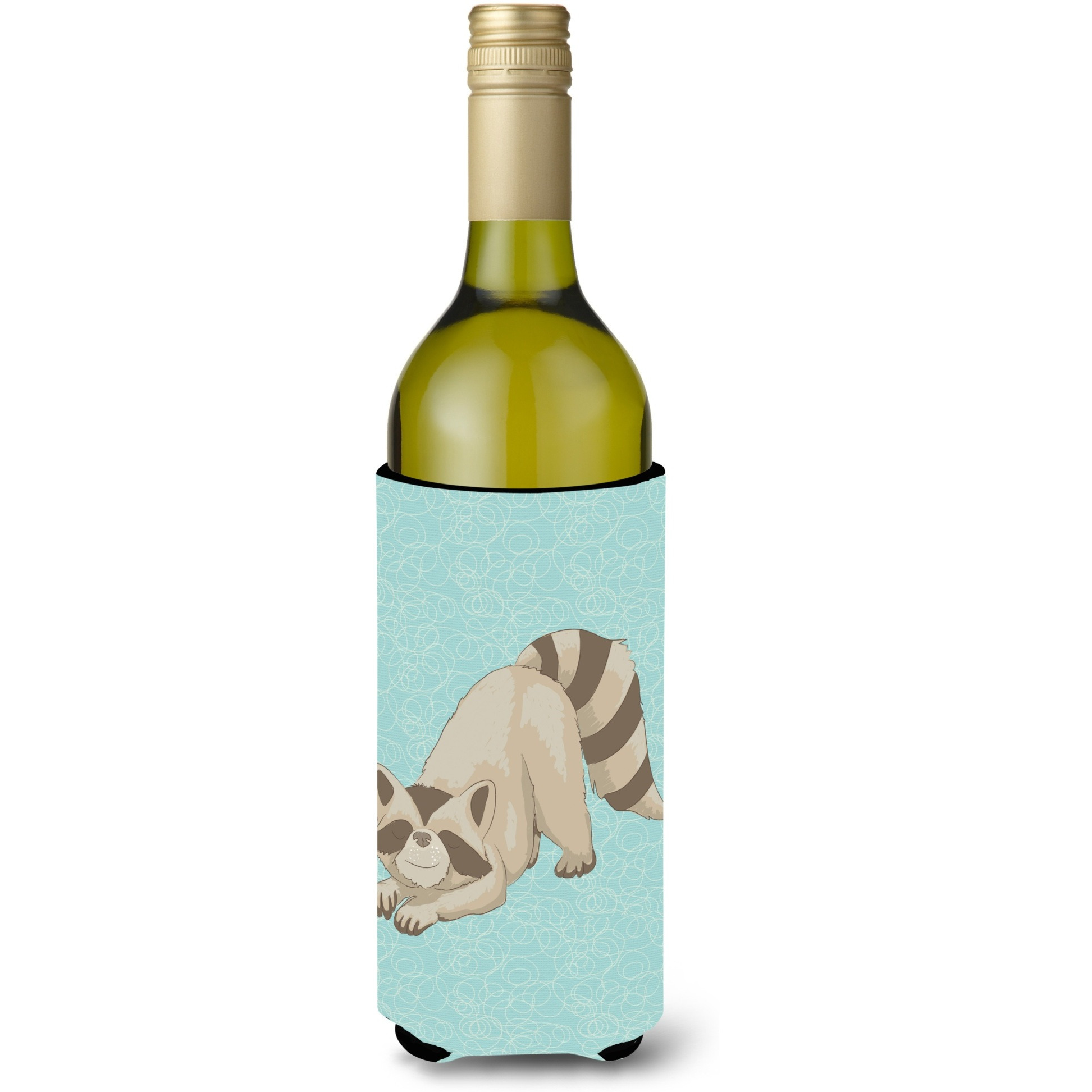 &quotCaroline's Treasures Raccoon Decorative Bottle Hugger, 750 ml, Multicolor"