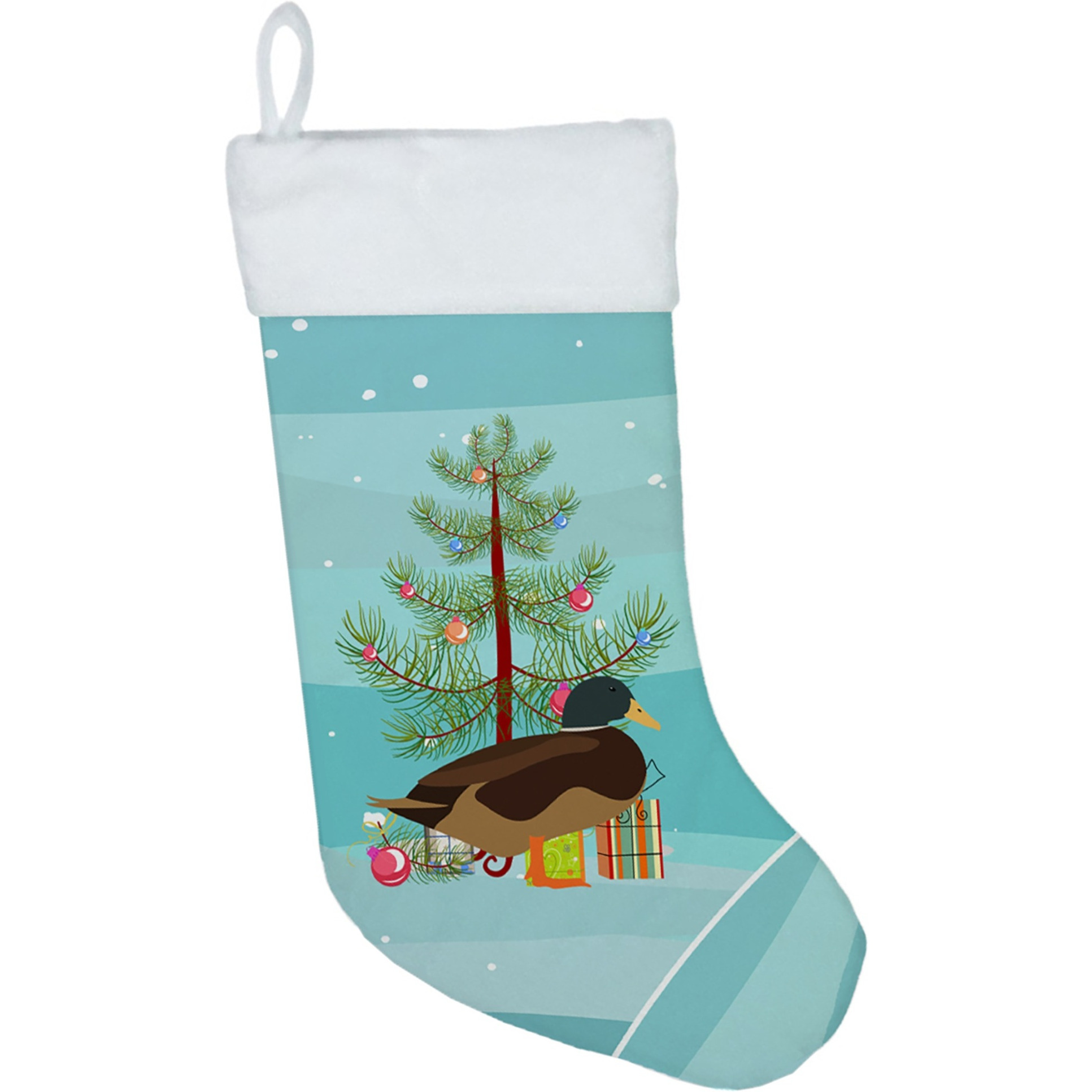 &quotCaroline's Treasures Silver Bantam Duck christmas-stockings, Multicolor"