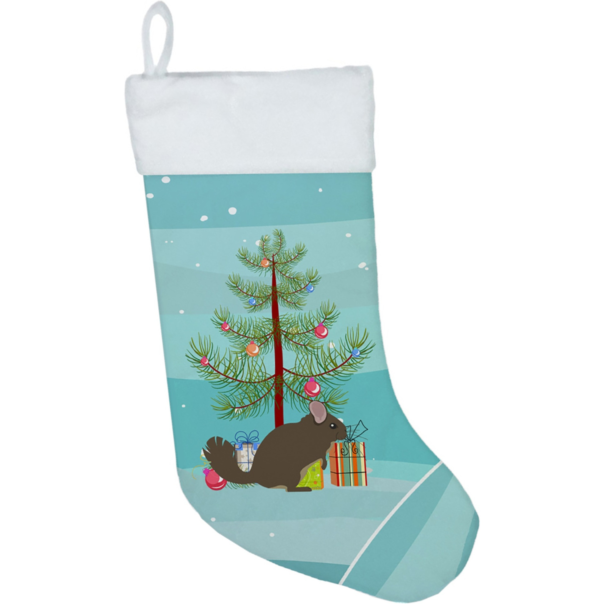 &quotCaroline's Treasures Chinchilla christmas-stockings, Multicolor"