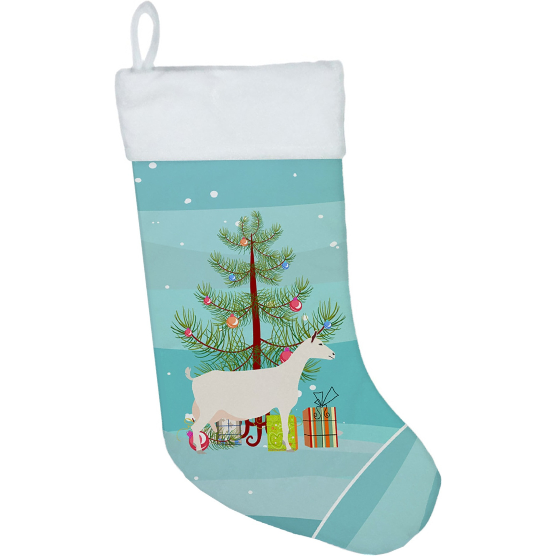 &quotCaroline's Treasures Saanen Goat christmas-stockings, Multicolor"