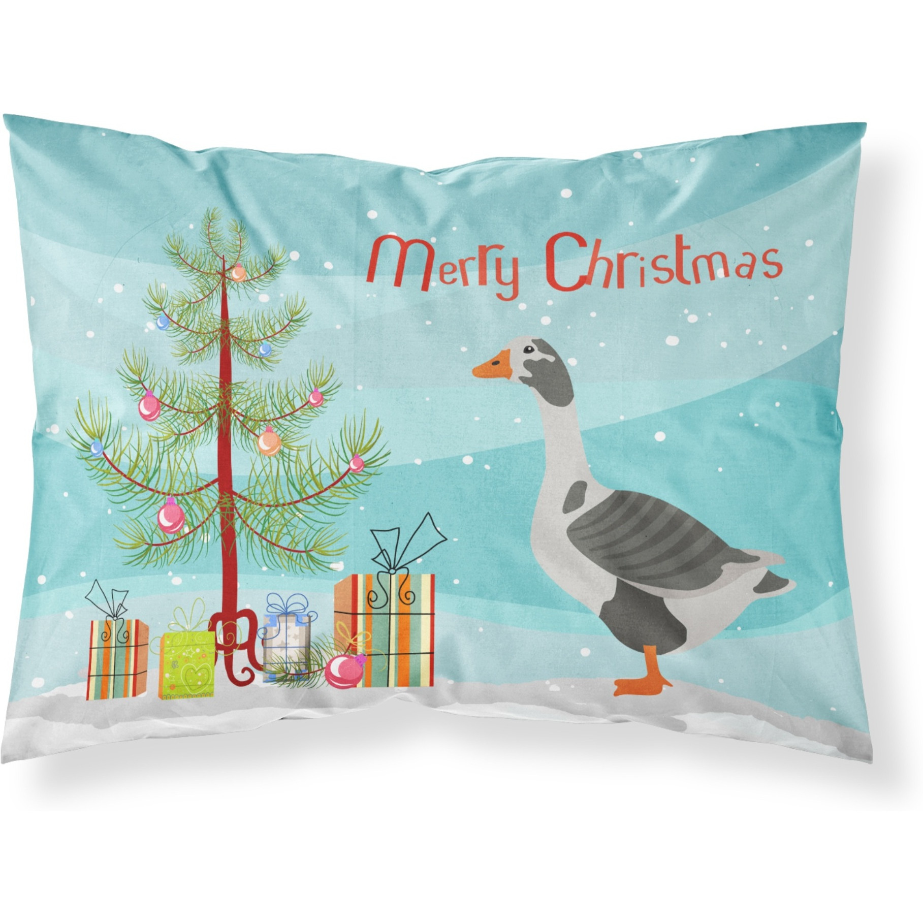&quotCaroline's Treasures West of England Goose Christmas Pillowcase, Standard, Multicolor"