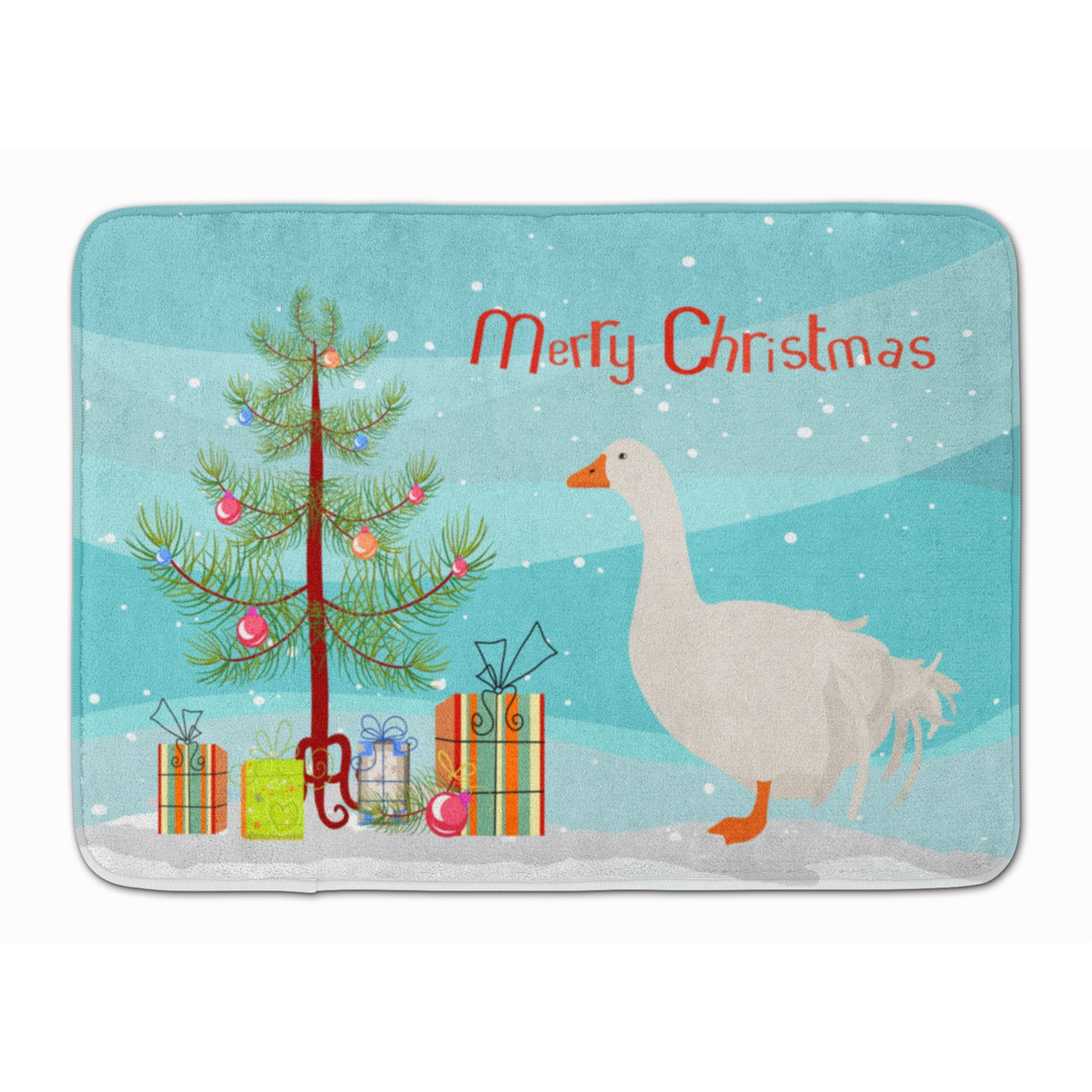 &quotCaroline's Treasures Sebastopol Goose Christmas Floor Mat, 19"" x 27"", Multicolor"