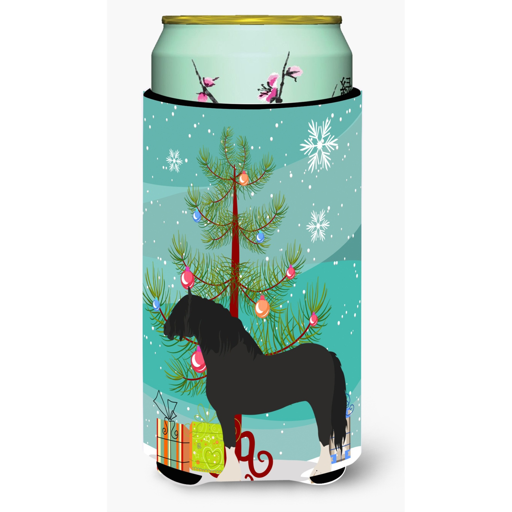 &quotCaroline's Treasures Pomeranian Rogener Goose Christmas Decorative Can Hugger, Tall, Multicolor"