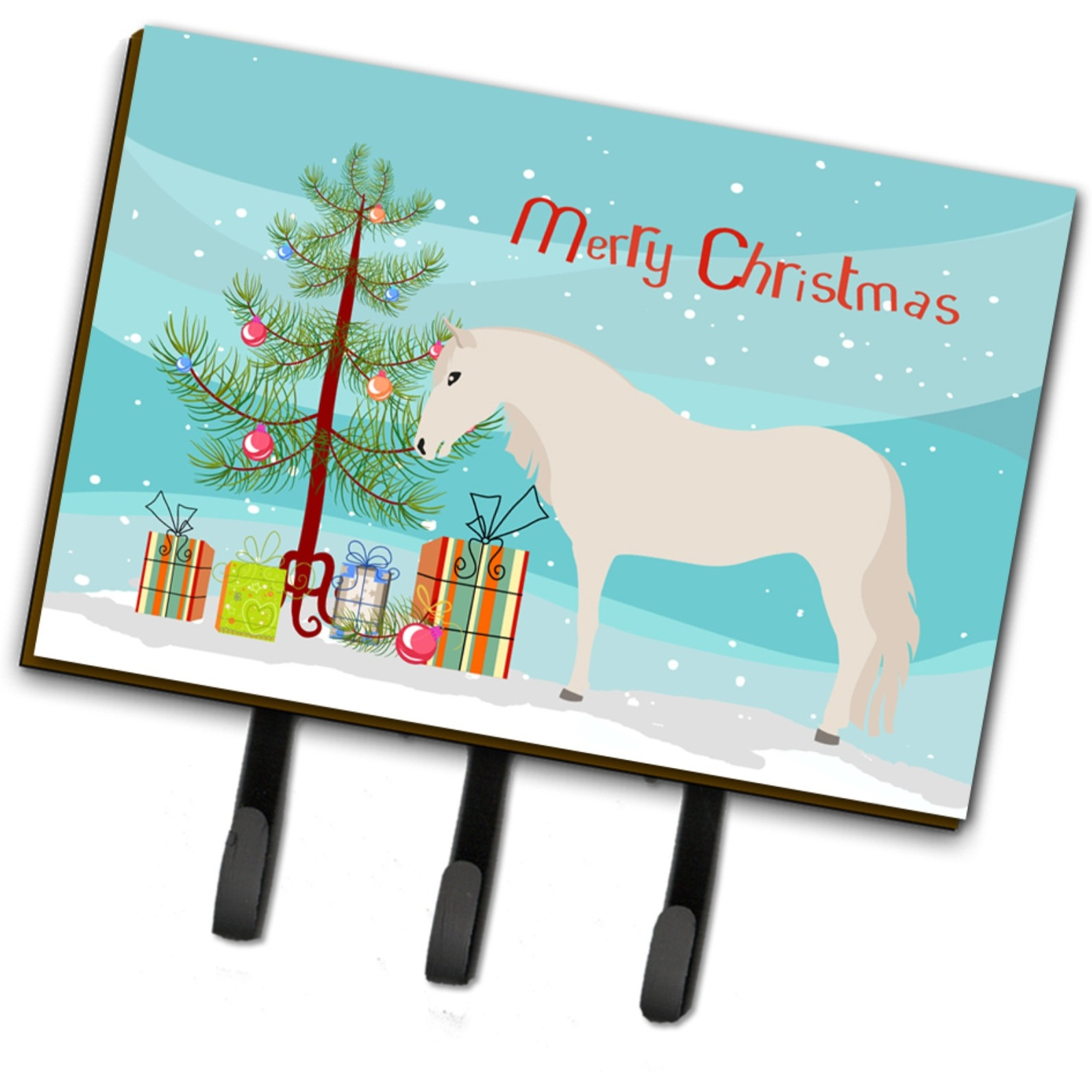 &quotCaroline's Treasures Paso Fino Horse Christmas Wall Hook, Triple"