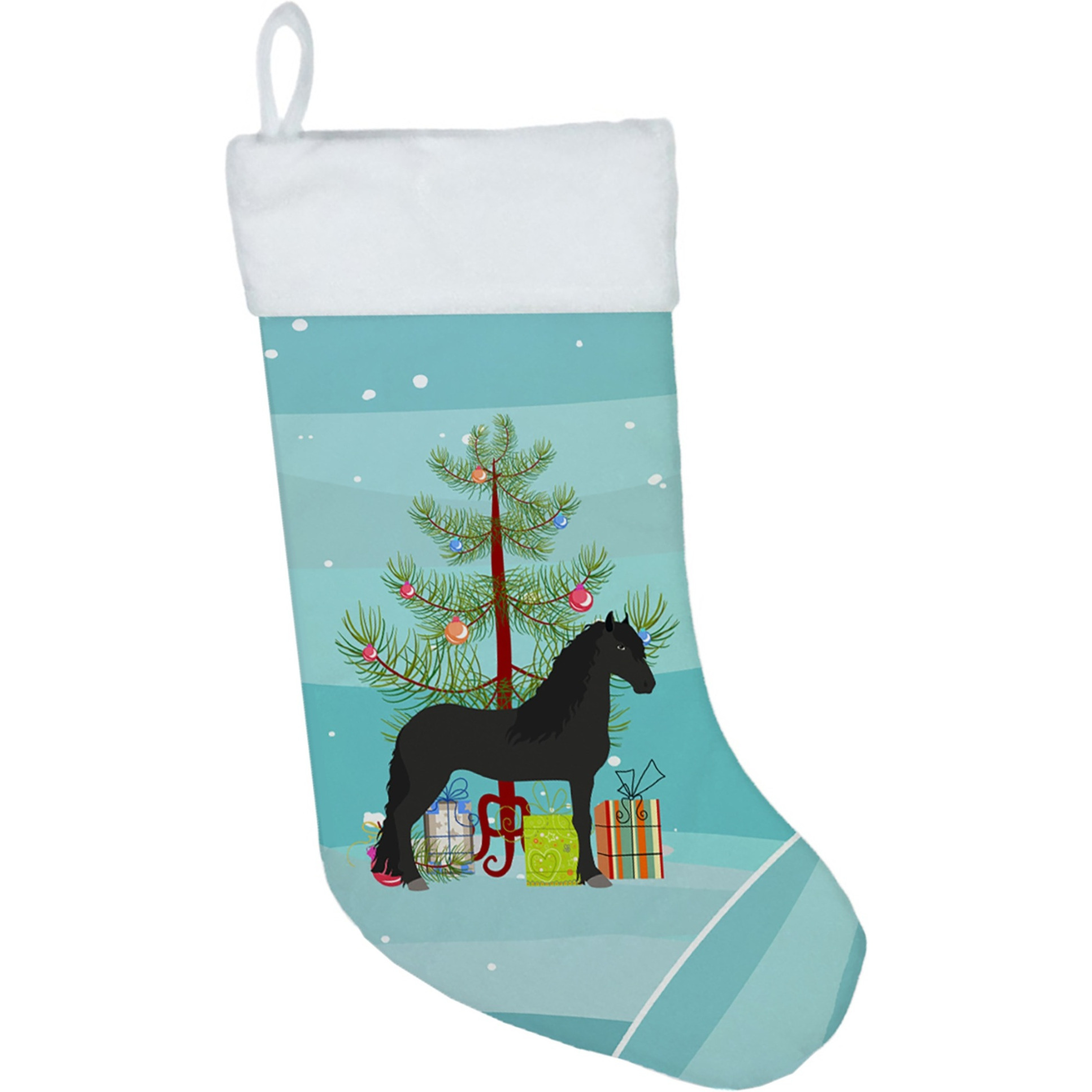 &quotCaroline's Treasures Friesian Horse christmas-stockings, Multicolor"