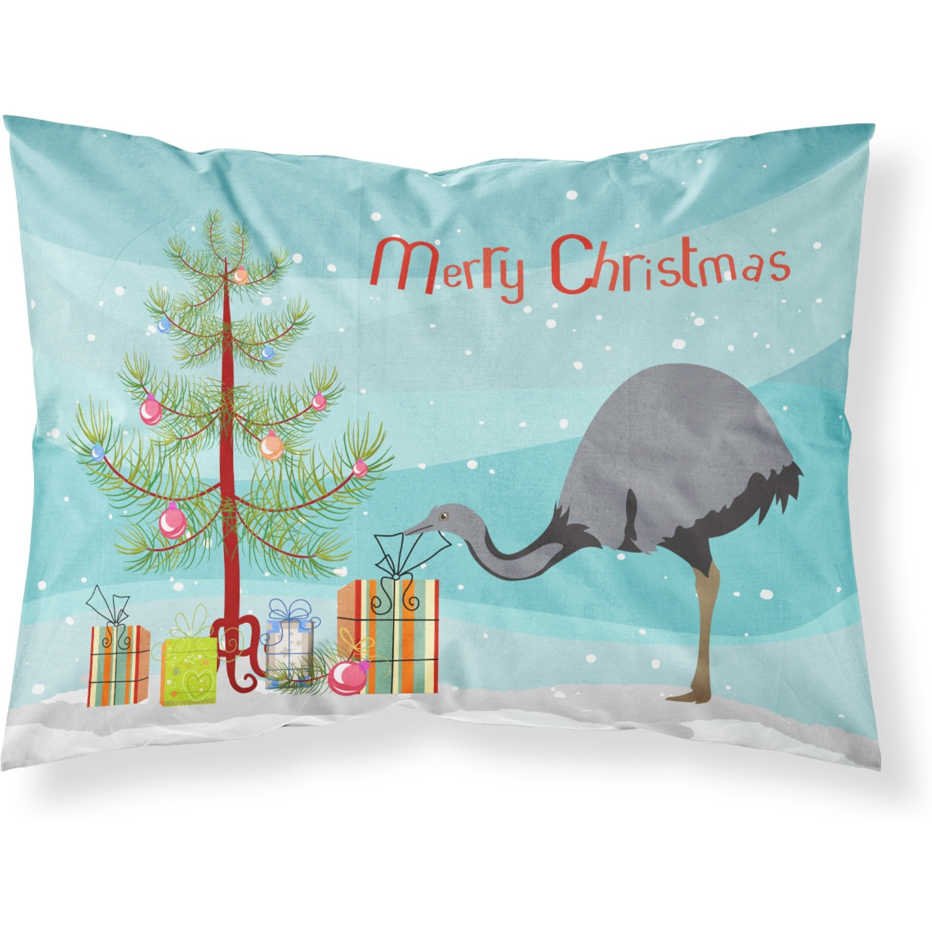 &quotCaroline's Treasures Rhea Christmas Pillowcase, Standard, Multicolor"