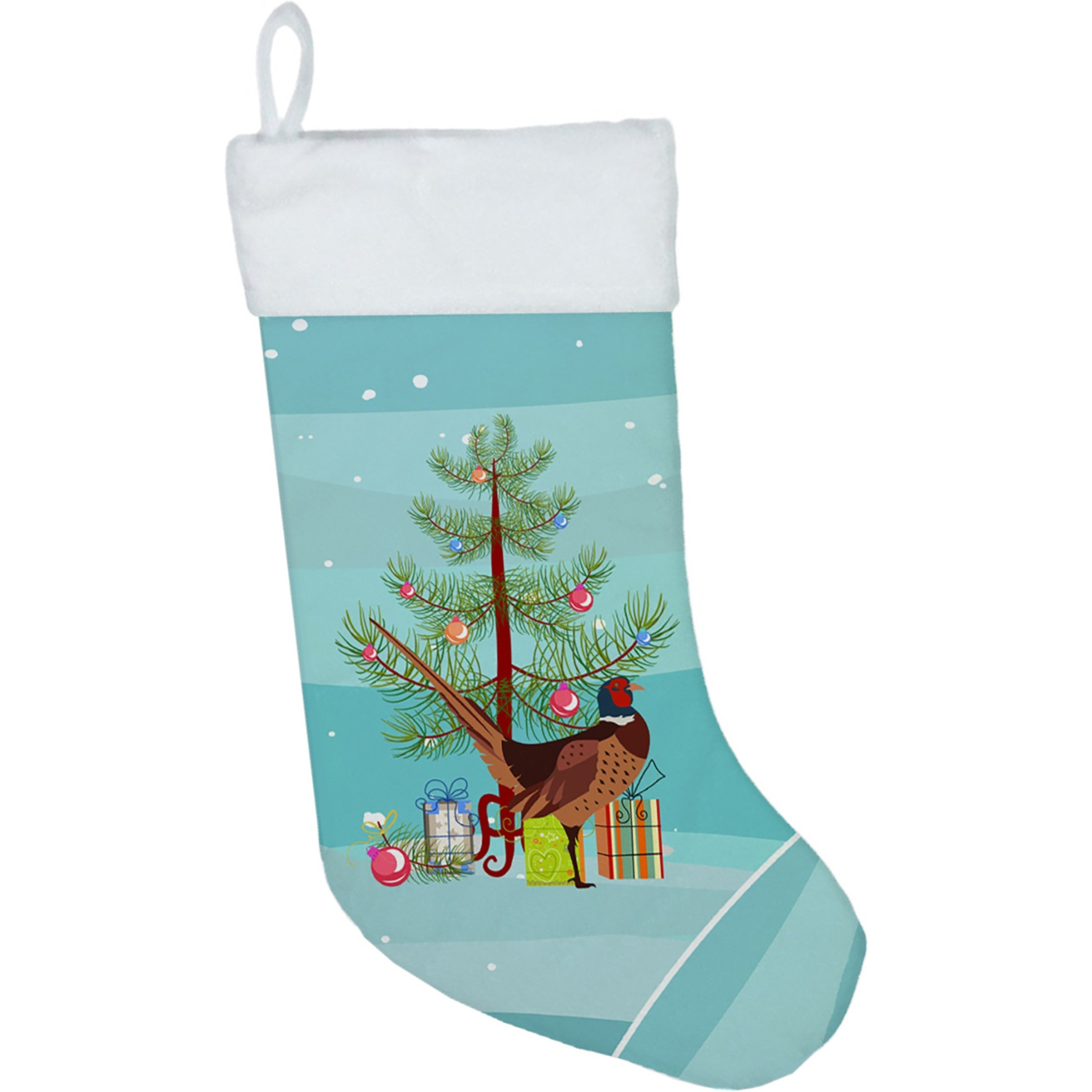 &quotCaroline's Treasures Ring-Necked Common Pheasant christmas-stockings, Multicolor"