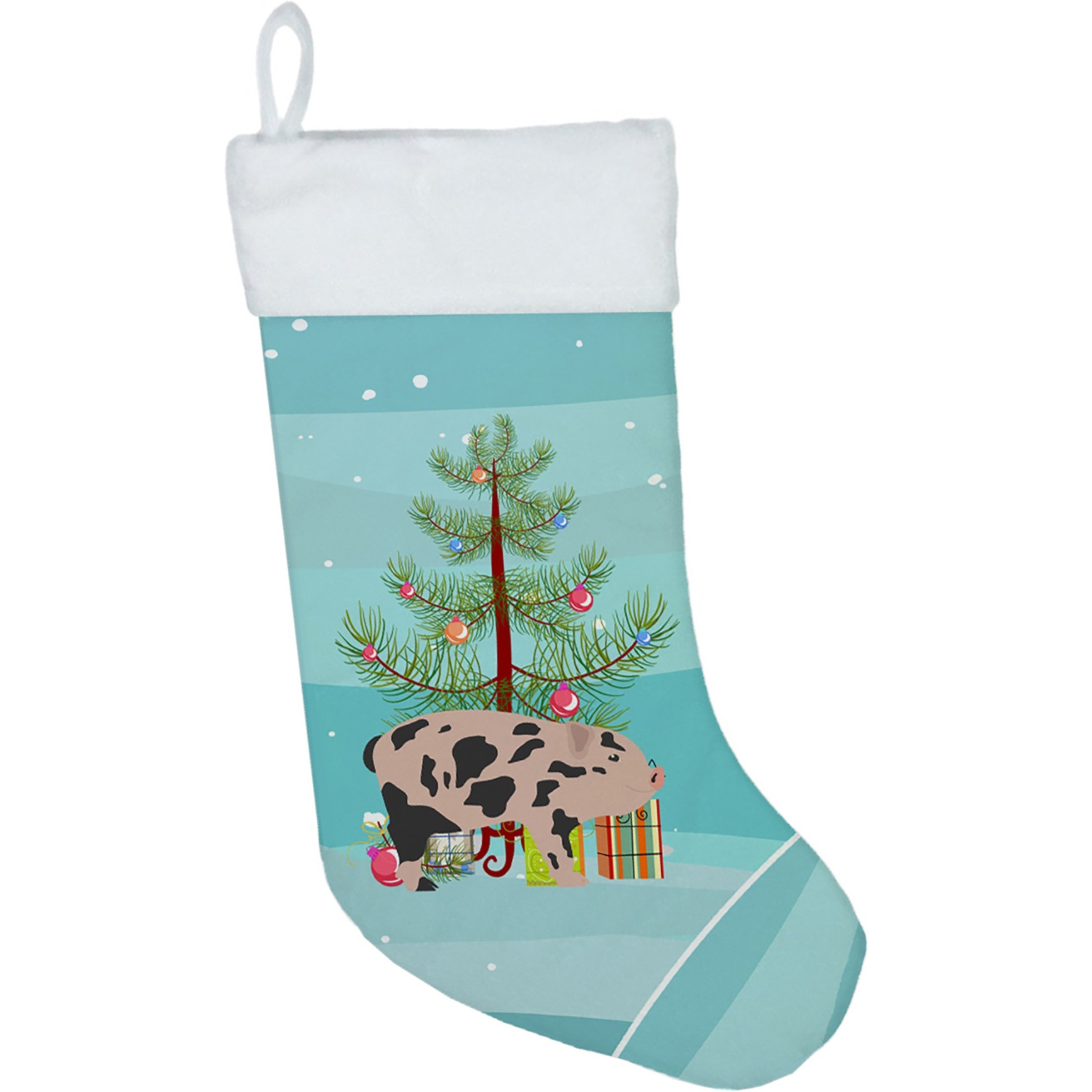 &quotCaroline's Treasures Mini Miniature Pig christmas-stockings, Multicolor"