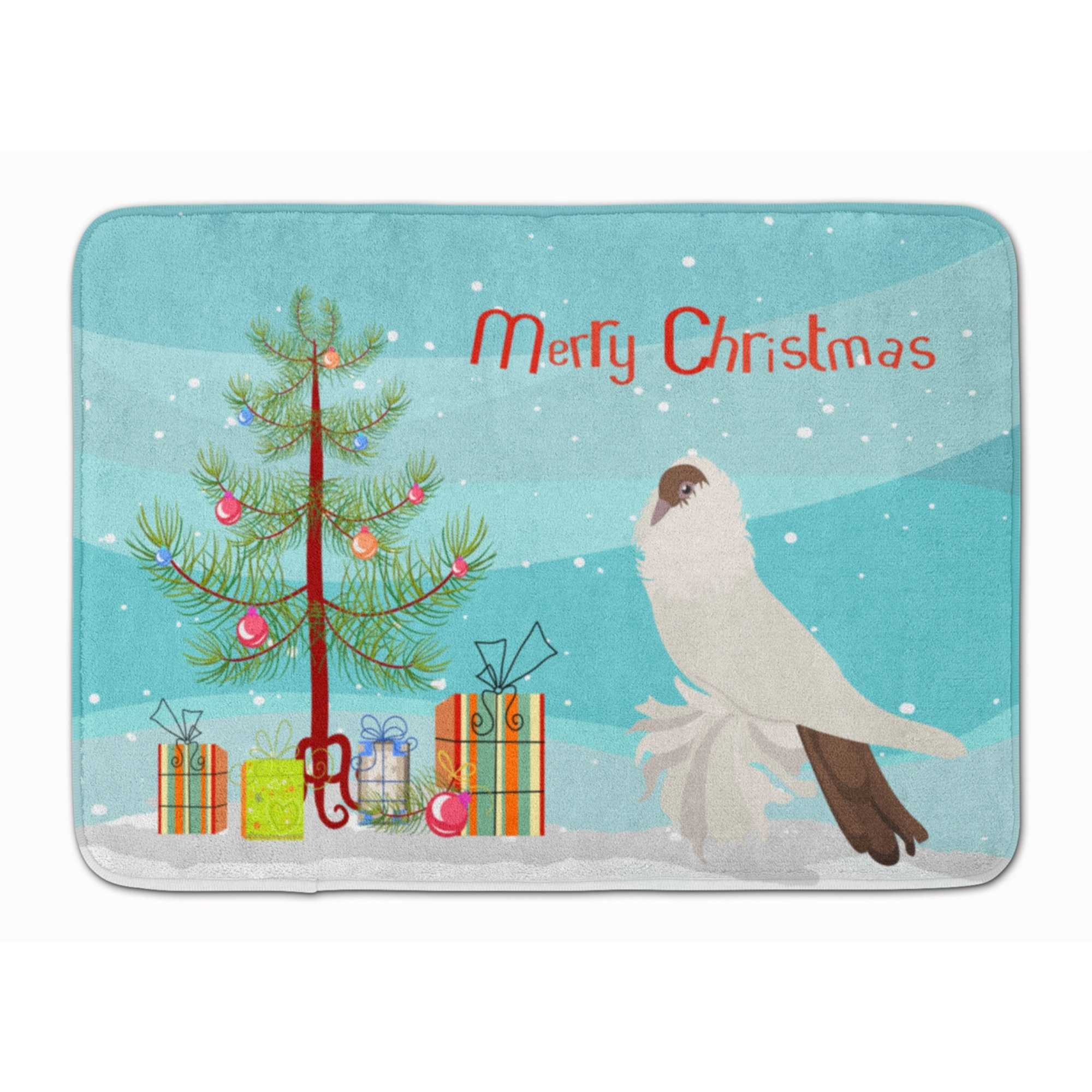 &quotCaroline's Treasures German Helmet Pigeon Christmas Floor Mat, 19"" x 27"", Multicolor"