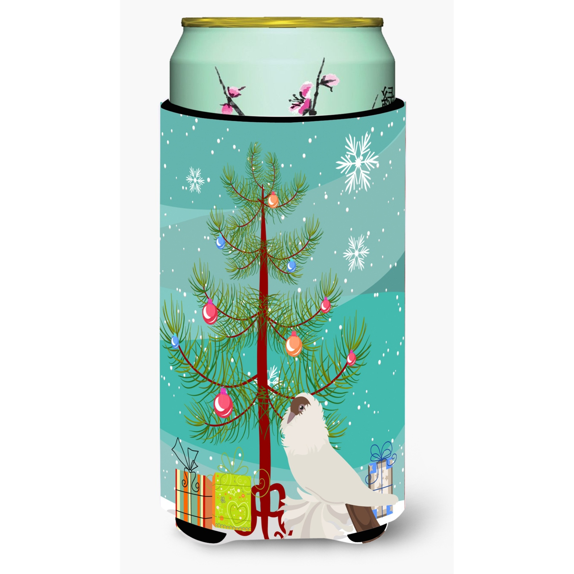&quotCaroline's Treasures German Helmet Pigeon Christmas Decorative Can Hugger, Tall, Multicolor"