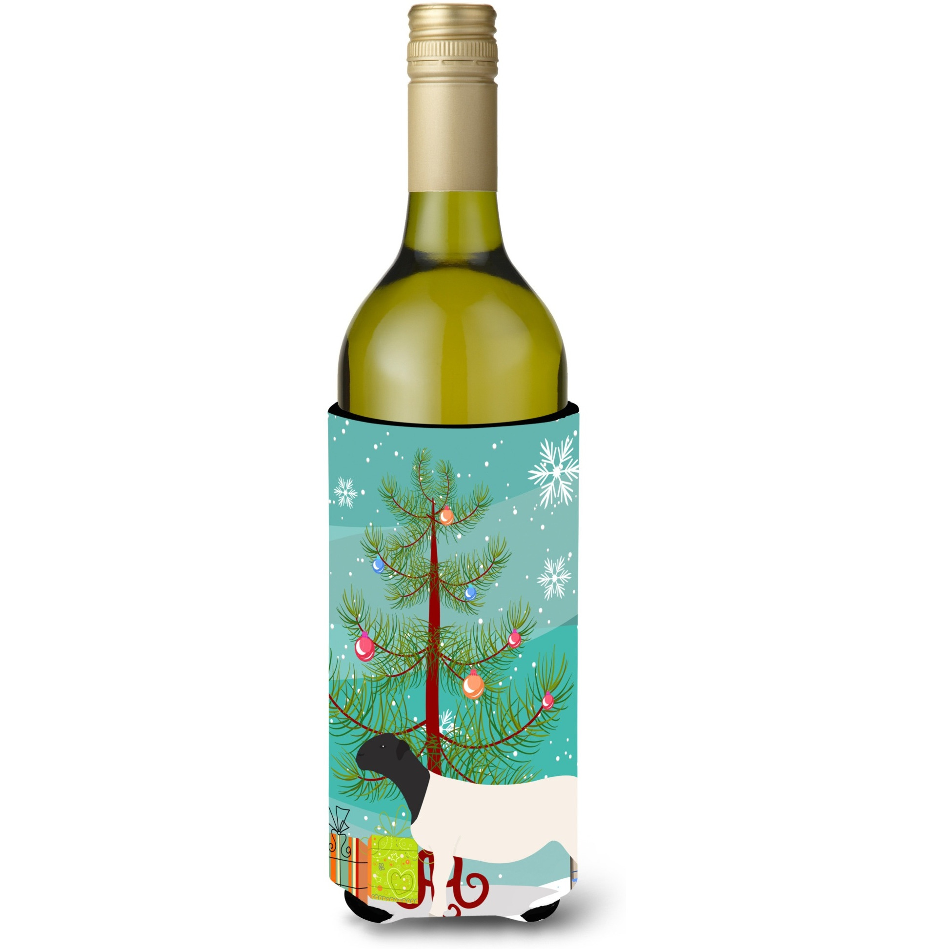 &quotCaroline's Treasures Dorper Sheep Christmas Decorative Bottle Hugger, 750ml, Multicolor"