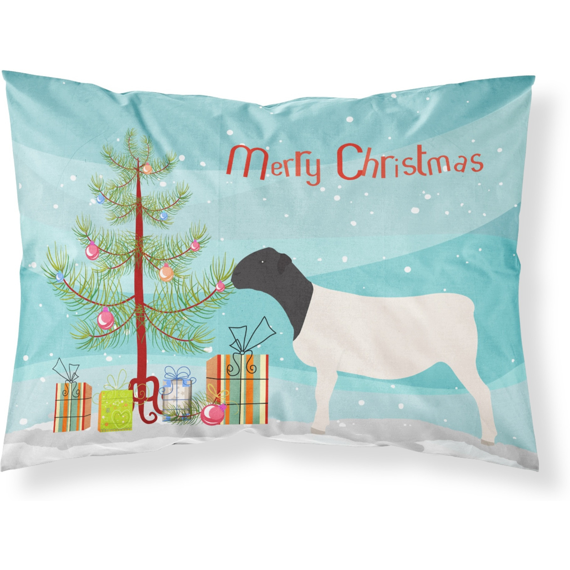 &quotCaroline's Treasures Dorper Sheep Christmas Pillowcase, Standard, Multicolor"