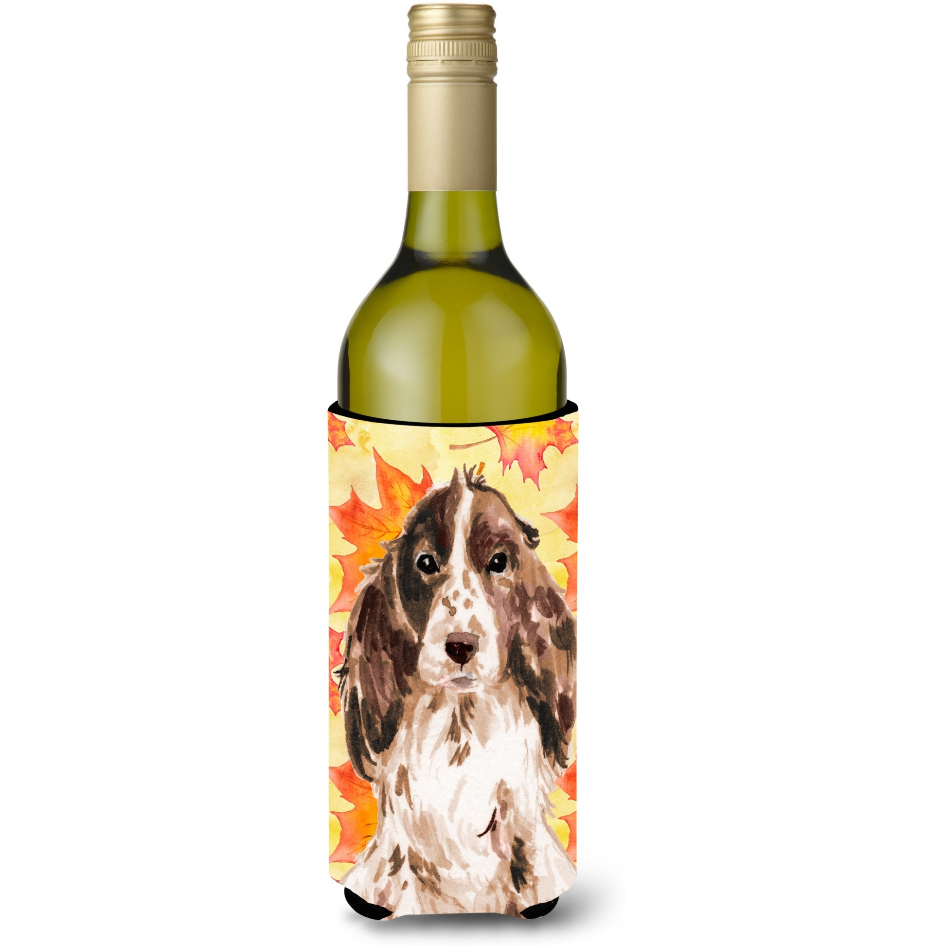 &quotCaroline's Treasures Brown Parti Fall Decorative Bottle Hugger, 750ml, Multicolor"