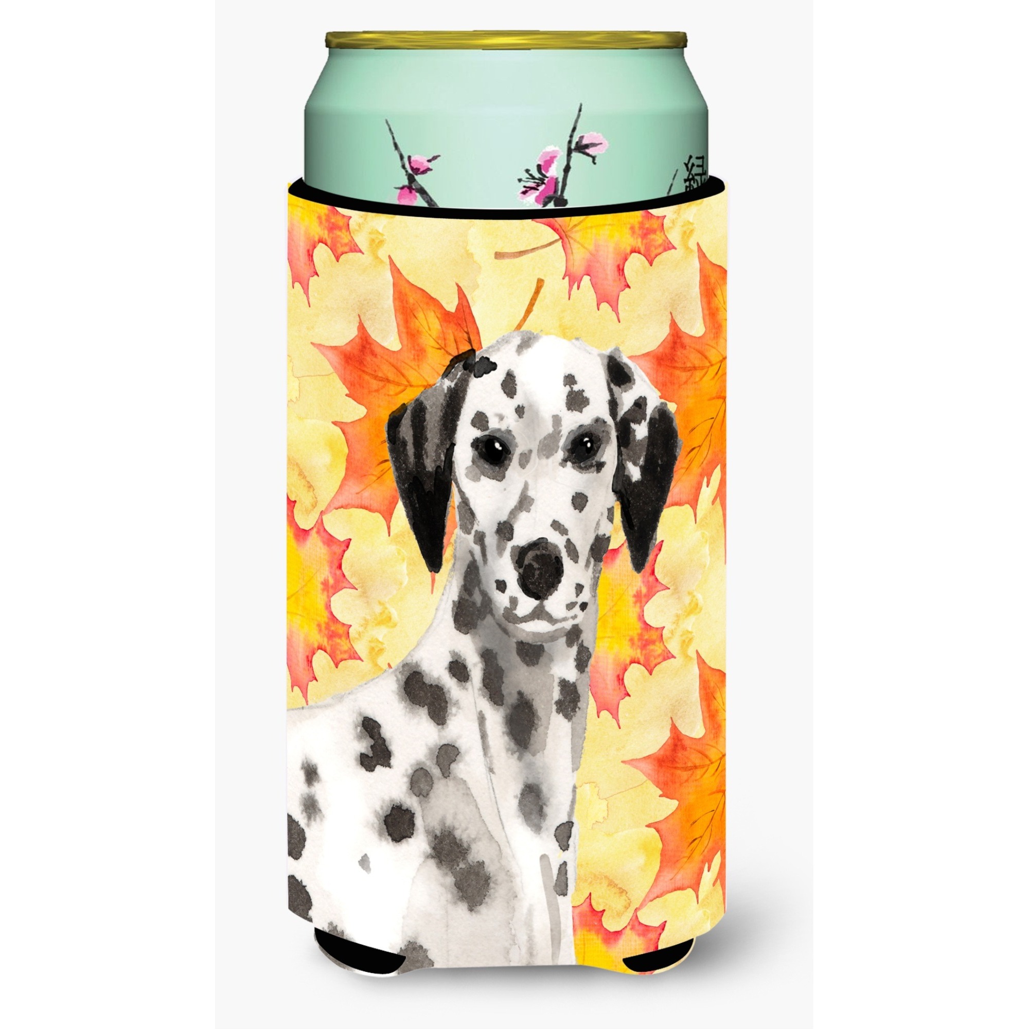 &quotCaroline's Treasures Dalmatian Fall Decorative Can Hugger, Tall, Multicolor"