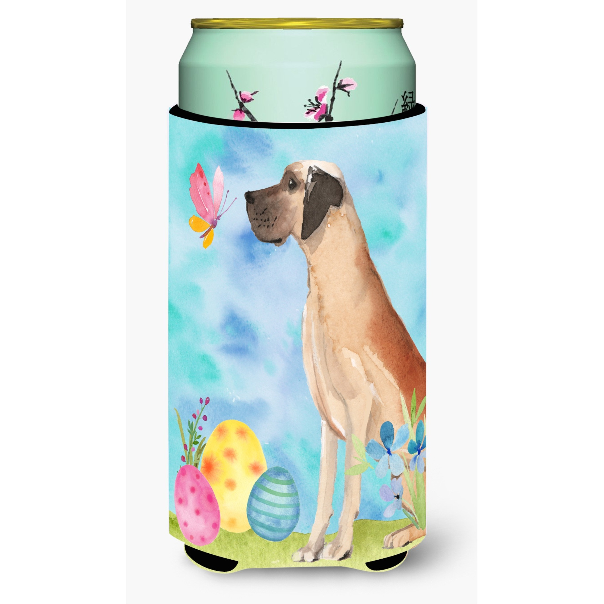 &quotCaroline's Treasures Fawn Natural Dane Easter Decorative Can Hugger, Tall, Multicolor"