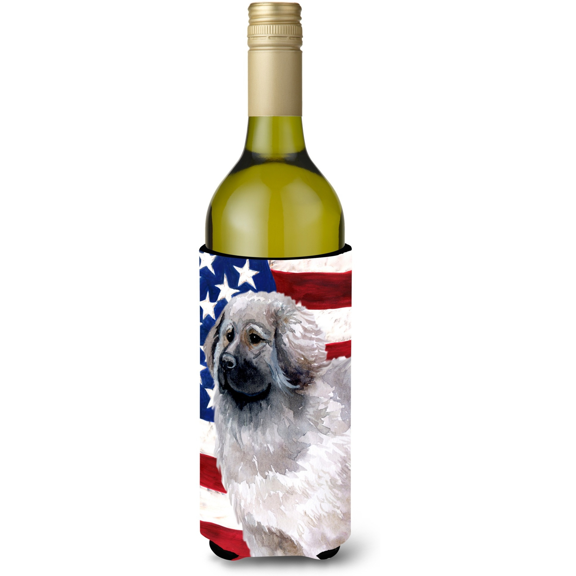 &quotCaroline's Treasures Moscow Watchdog Patriotic Decorative Bottle Hugger, 750ml, Multicolor"