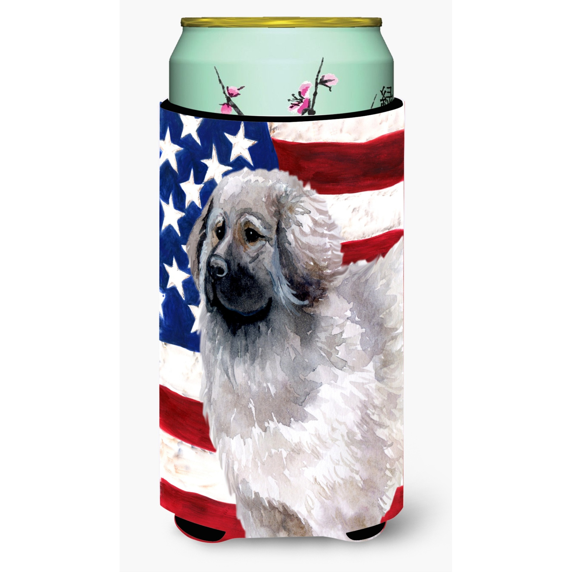 &quotCaroline's Treasures Moscow Watchdog Patriotic Decorative Can Hugger, Tall Boy, Multicolor"
