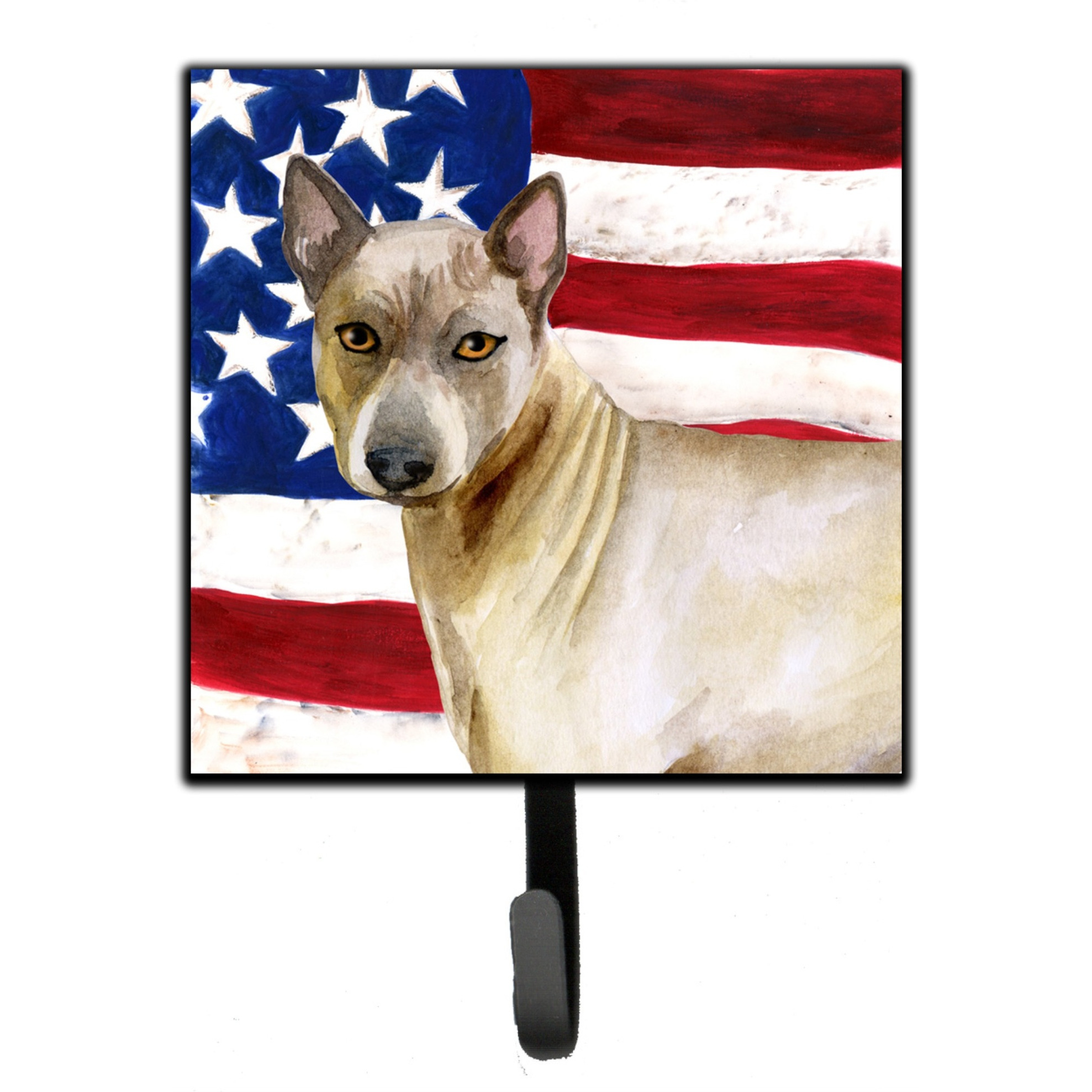 &quotCaroline's Treasures Thai Ridgeback Patriotic Wall Hook, Small, Multicolor"