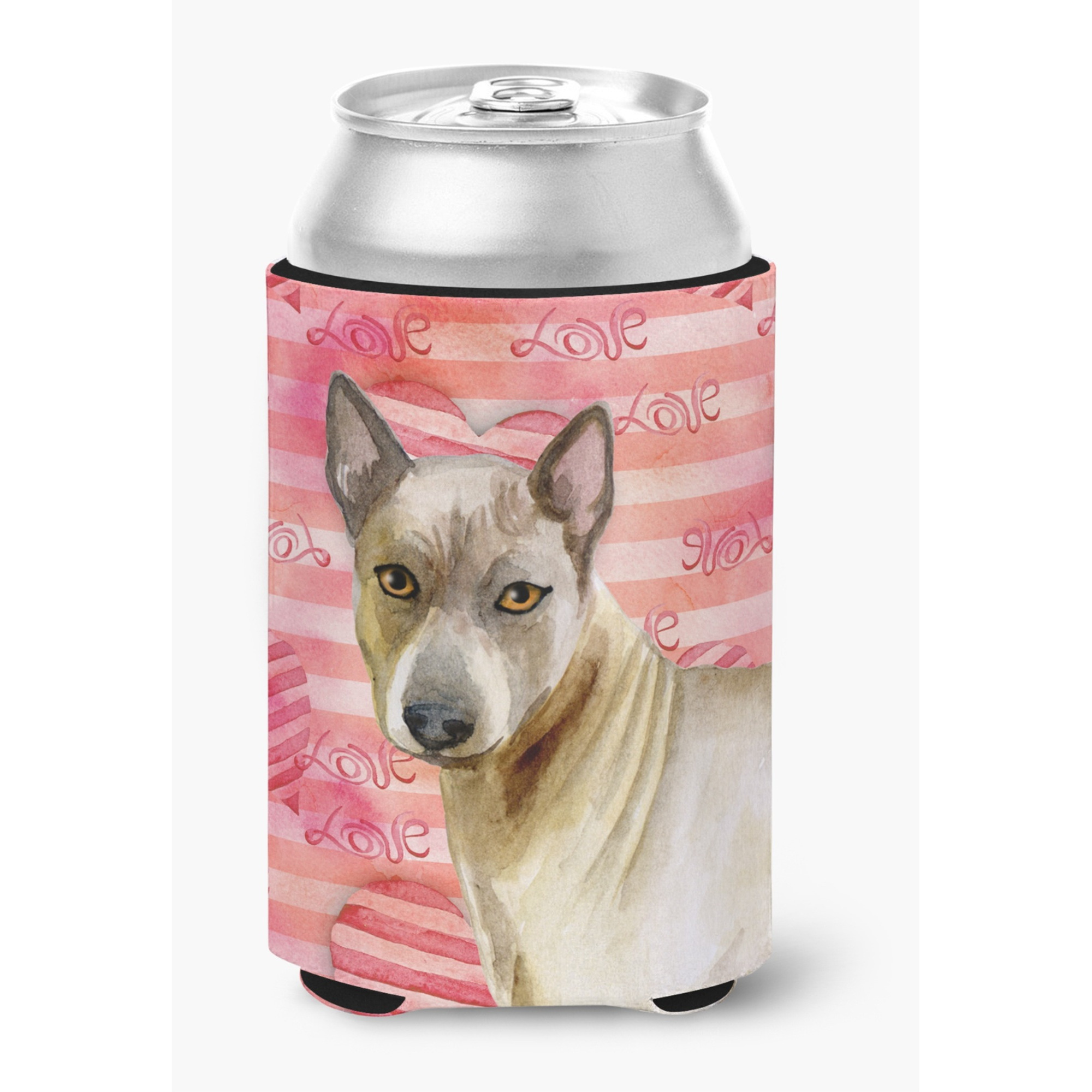&quotCaroline's Treasures Thai Ridgeback Love Decorative Can Hugger, Multicolor"