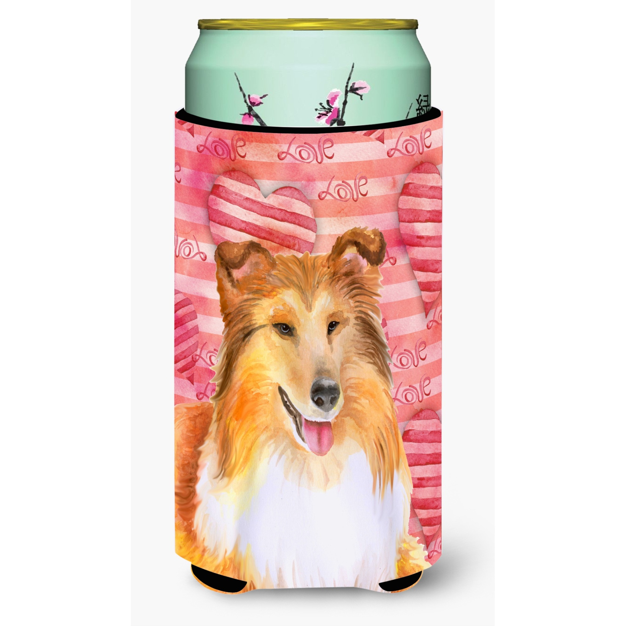 &quotCaroline's Treasures Sheltie Love Decorative Can Hugger, Tall Boy, Multicolor"