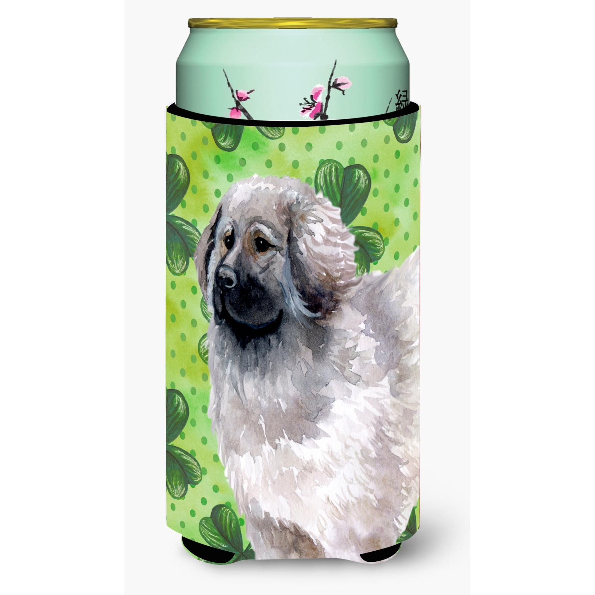 &quotCaroline's Treasures Moscow Watchdog St Patrick's Decorative Can Hugger, Tall Boy, Multicolor"