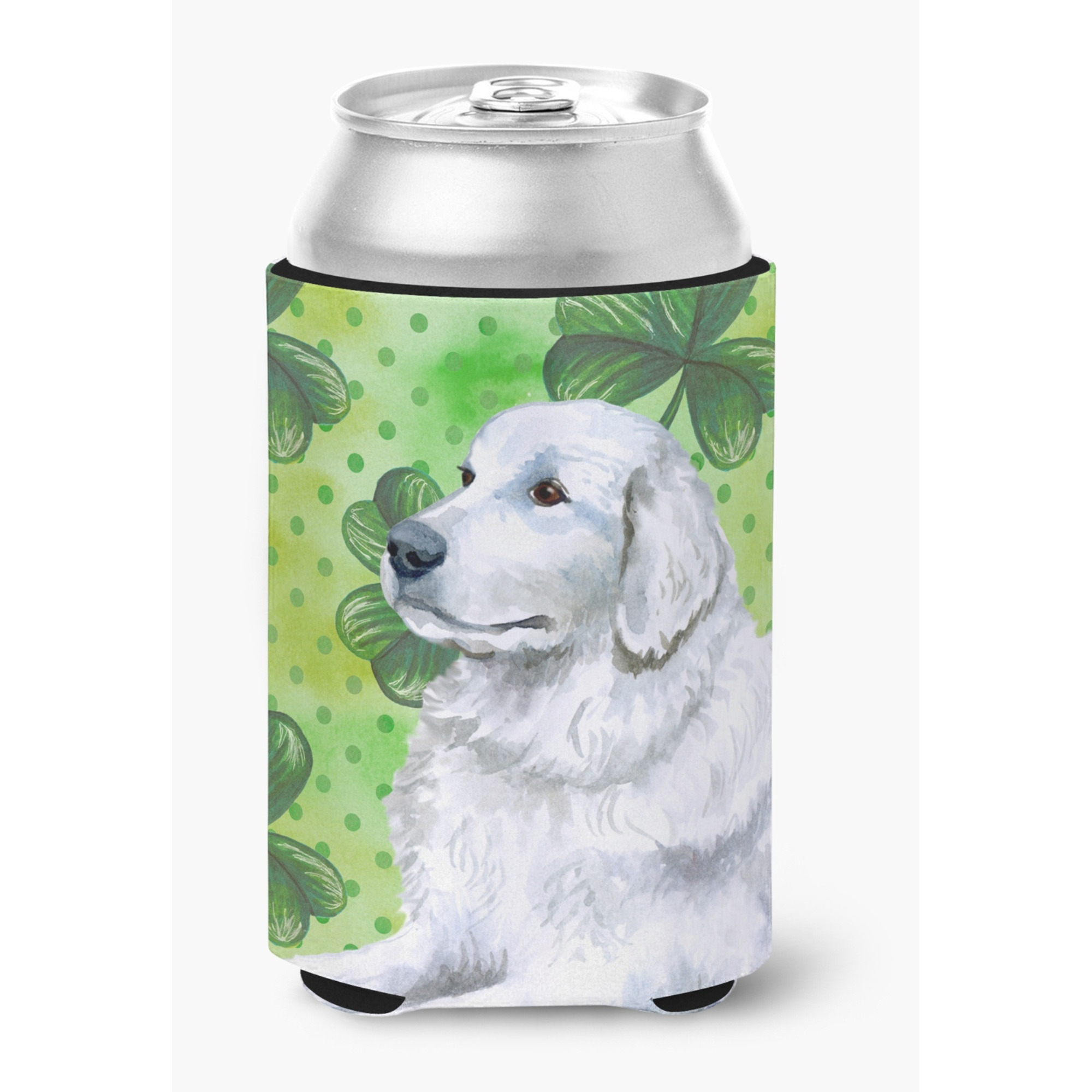 &quotCaroline's Treasures Maremma Sheepdog St Patrick's Decorative Can Hugger, Multicolor"