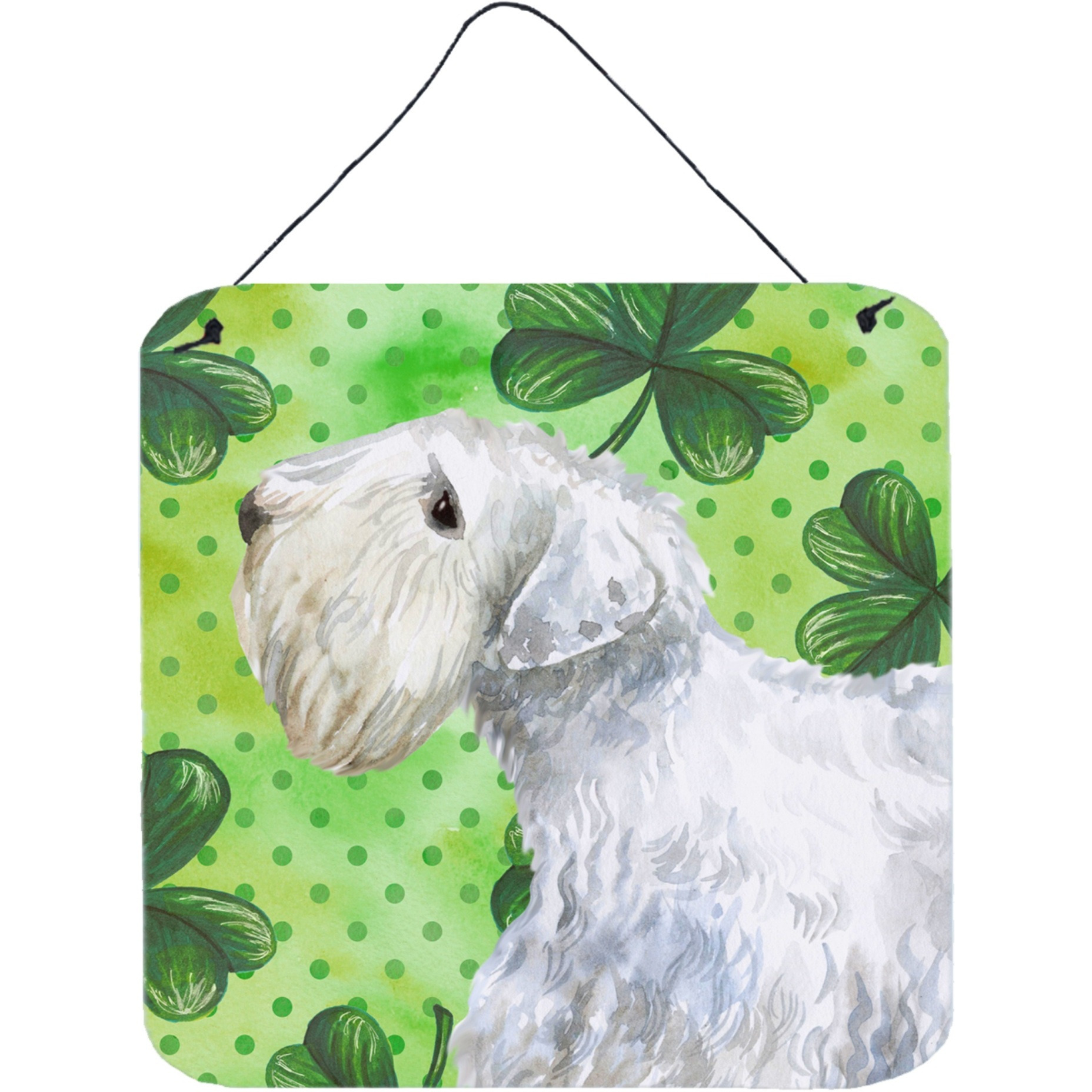 &quotCaroline's Treasures Sealyham Terrier Metal Print, 6h x 6w, St Patrick's Day"