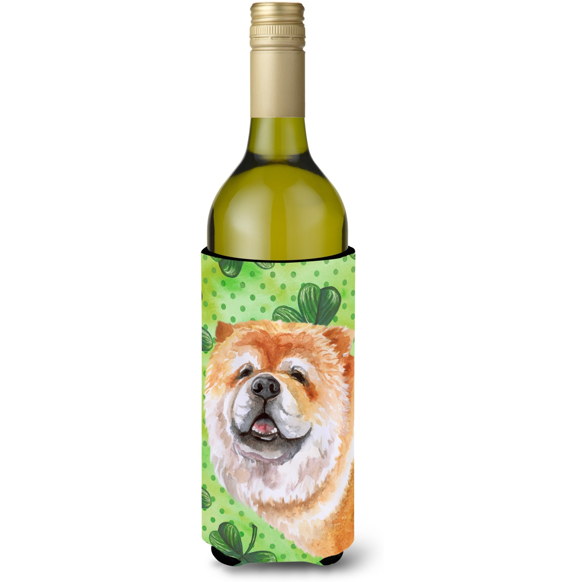 &quotCaroline's Treasures Cane Corso St Patrick's Decorative Bottle Hugger, 750ml, Multicolor"