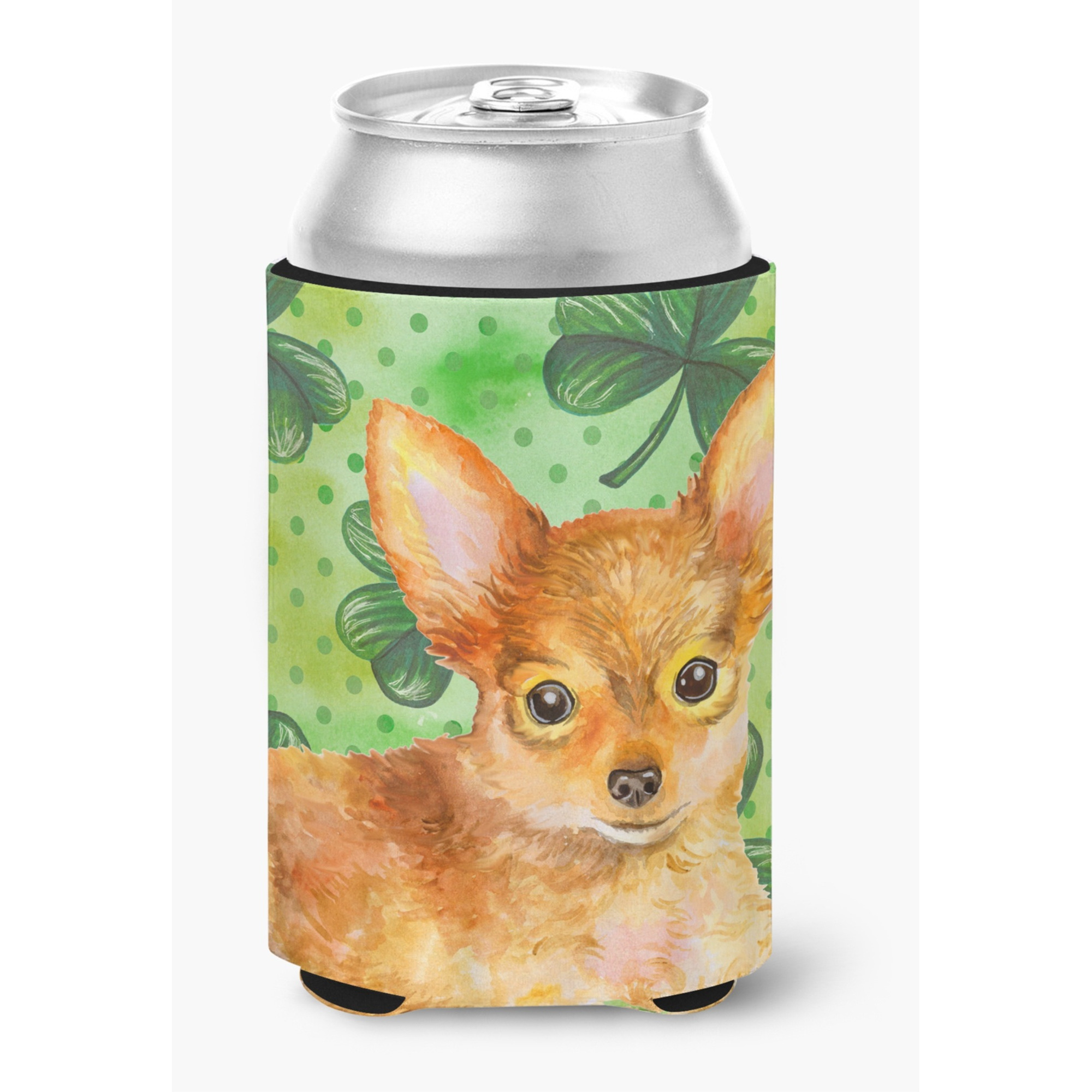 &quotCaroline's Treasures Toy Terrier St Patrick's Decorative Can Hugger, Multicolor"