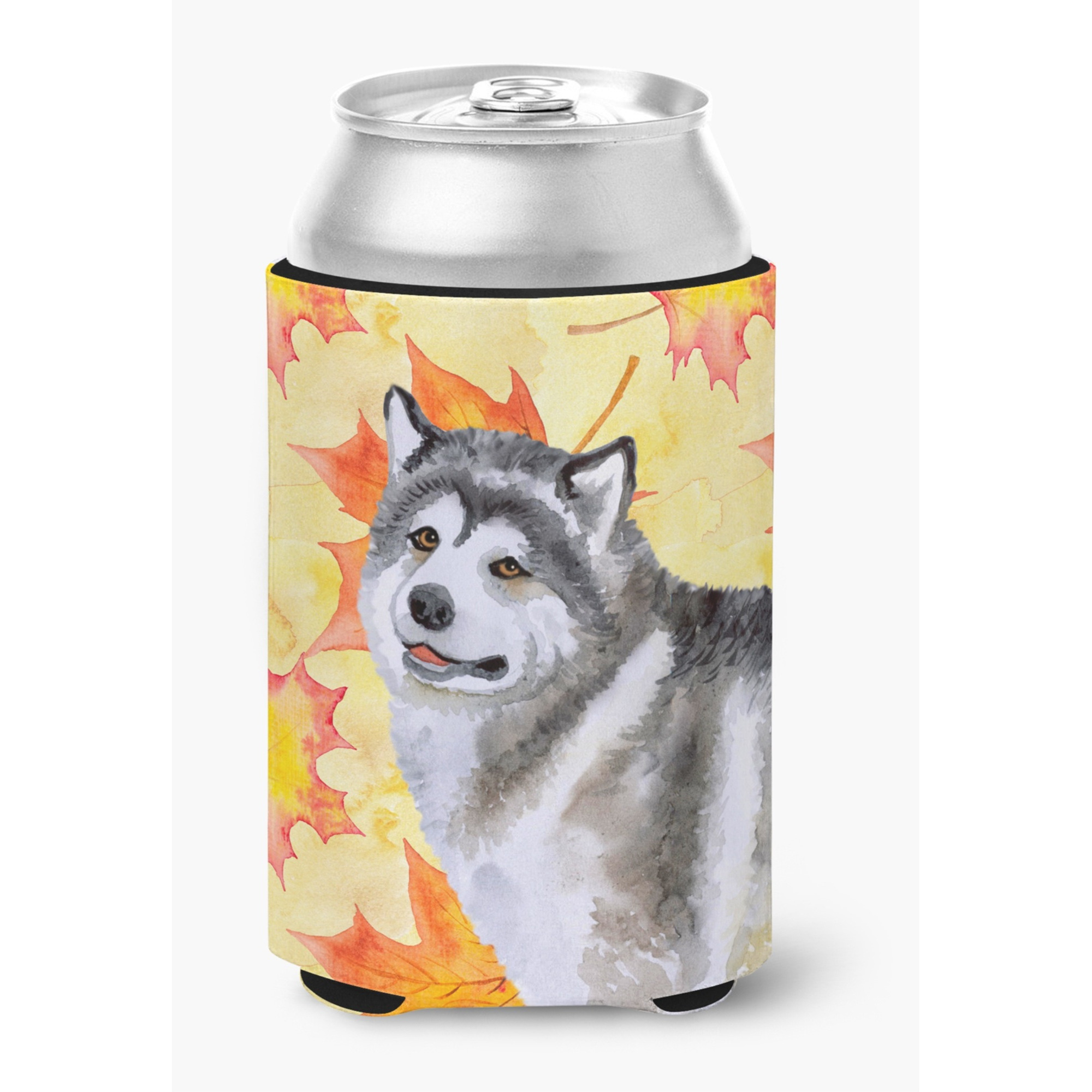 &quotCaroline's Treasures Alaskan Malamute Fall Decorative Can Hugger, Multicolor"