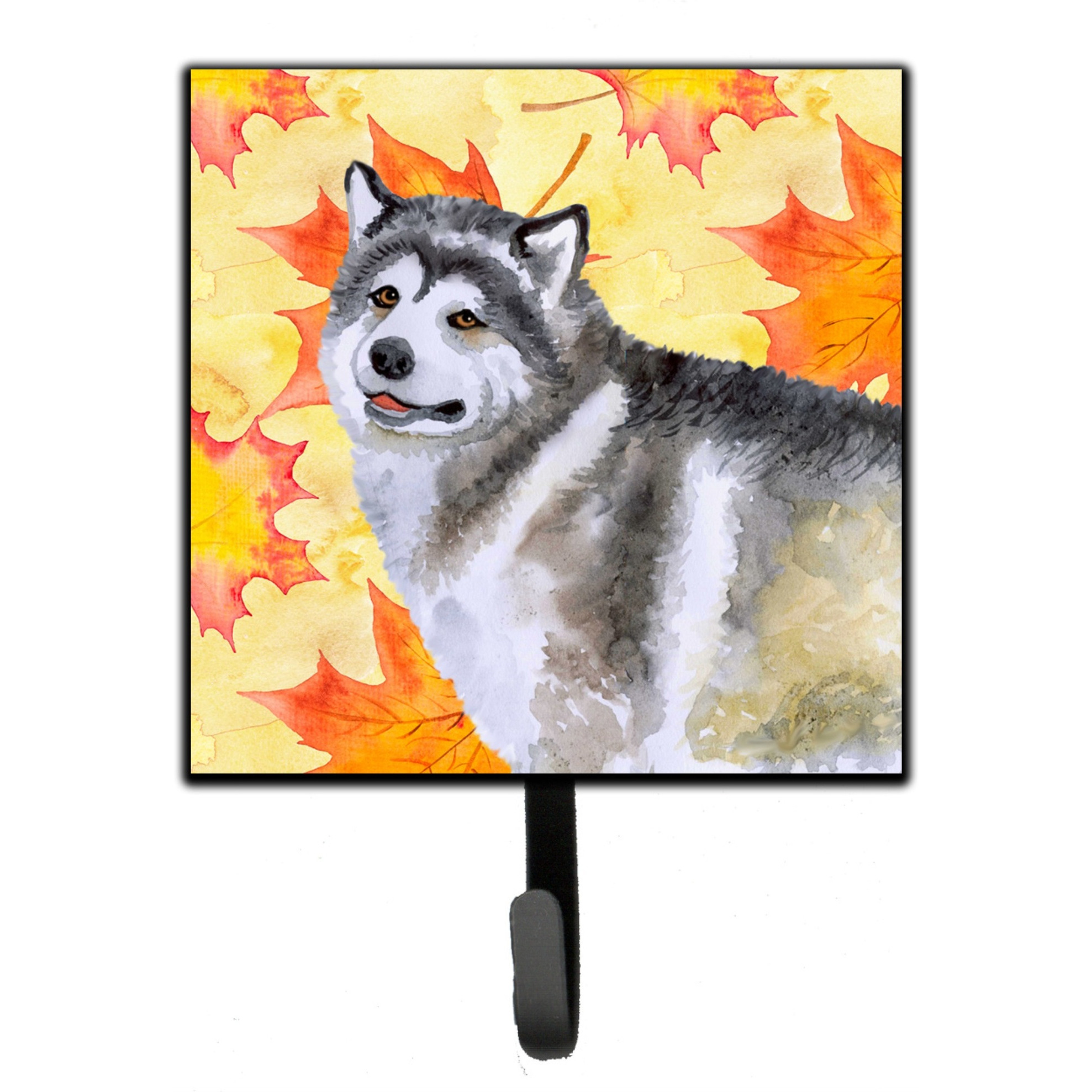 &quotCaroline's Treasures Alaskan Malamute Fall Wall Hook, Small, Multicolor"