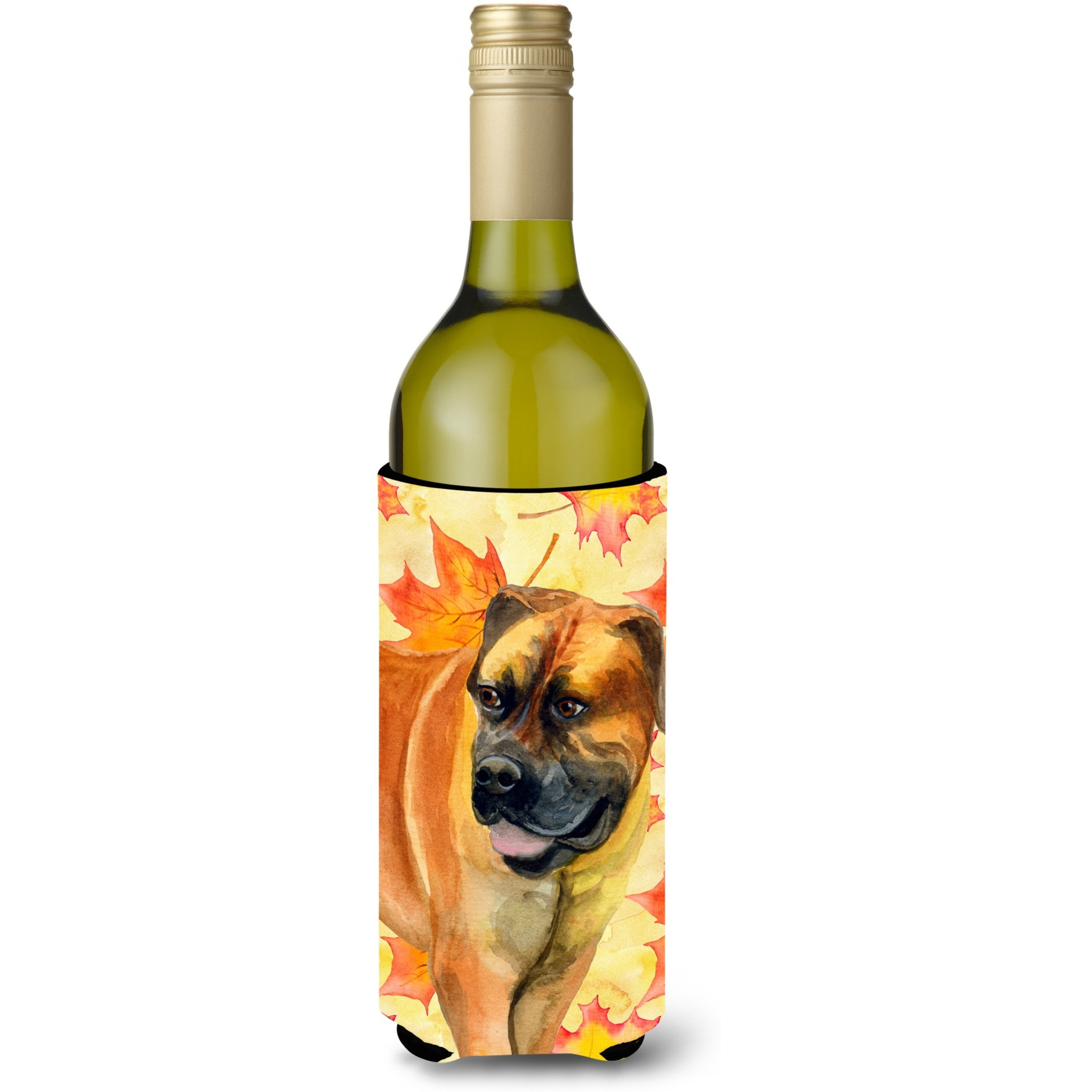 &quotCaroline's Treasures Boerboel Mastiff Fall Decorative Bottle Hugger, 750ml, Multicolor"
