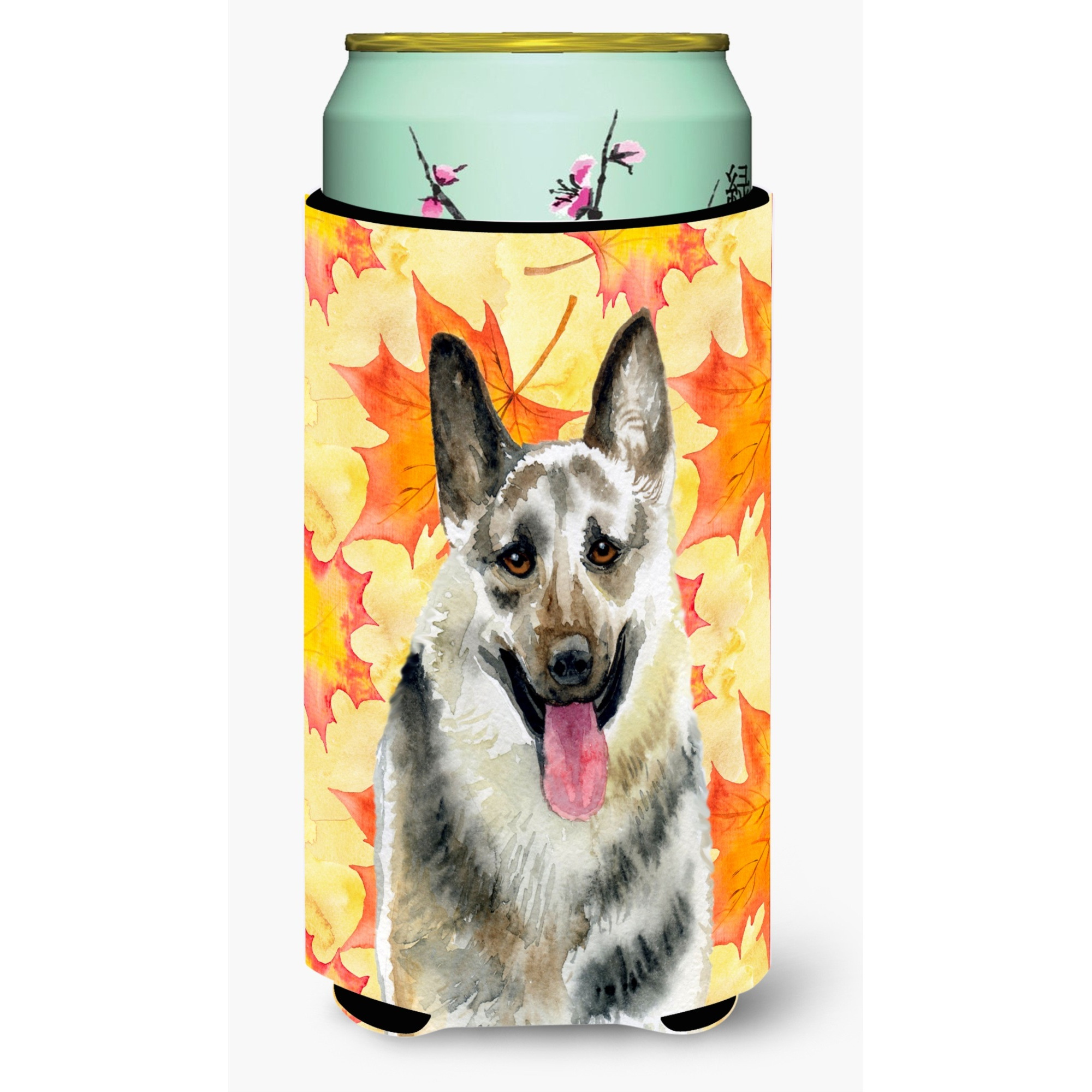 &quotCaroline's Treasures East-European Shepherd Fall Decorative Can Hugger, Tall Boy, Multicolor"