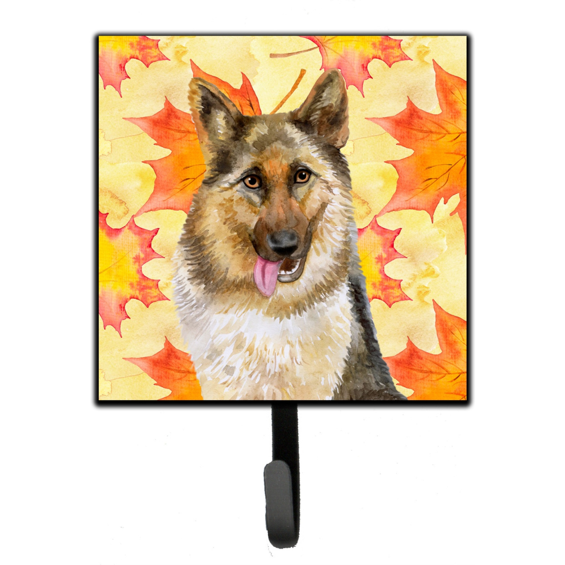 &quotCaroline's Treasures German Shepherd Fall Wall Hook, Small, Multicolor"