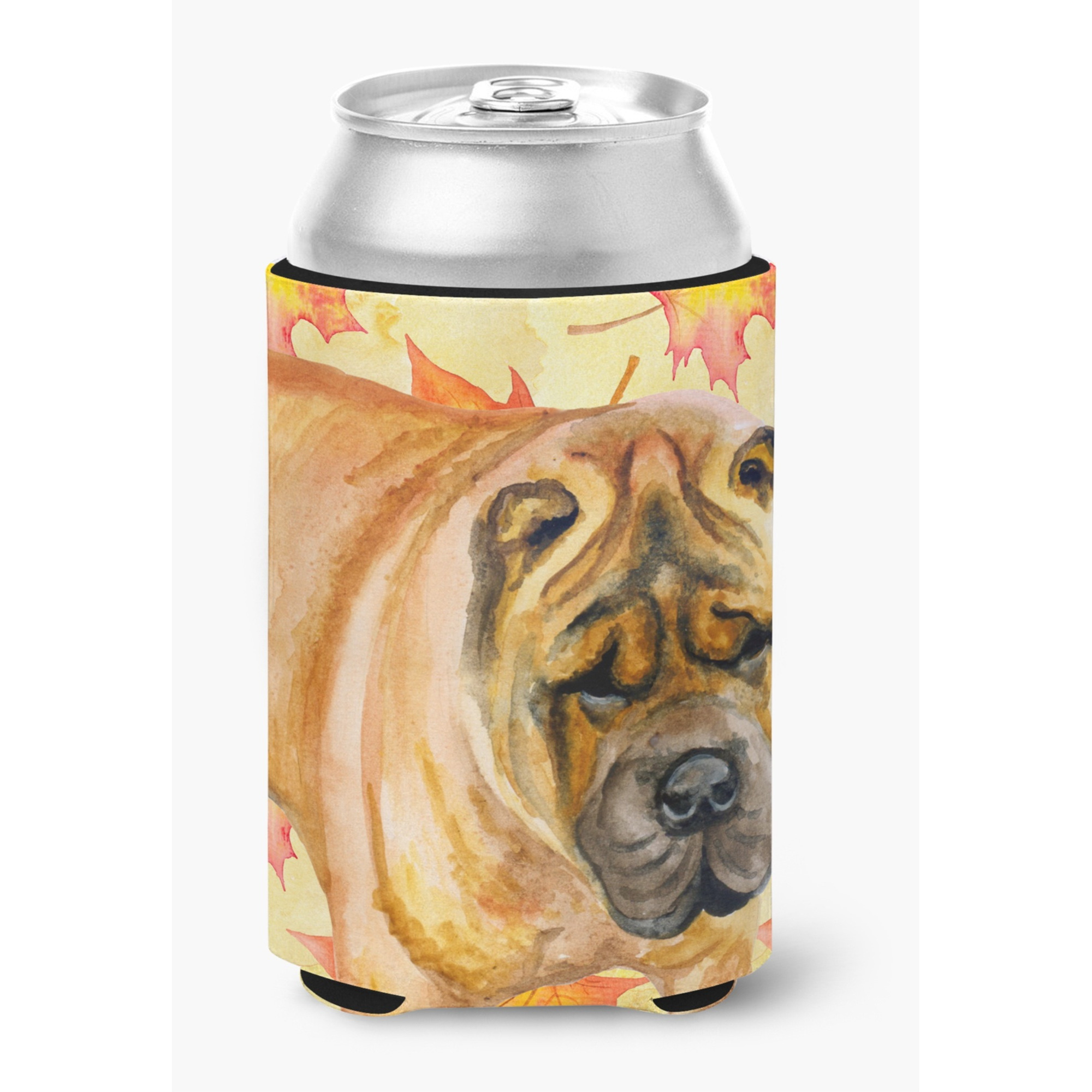 &quotCaroline's Treasures Shar Pei Fall Decorative Can Hugger, Multicolor"
