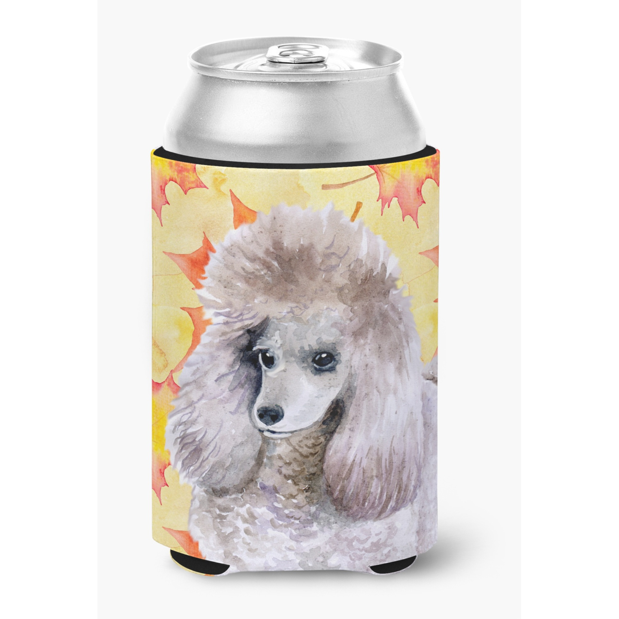 &quotCaroline's Treasures Poodle Fall Decorative Can Hugger, Multicolor"
