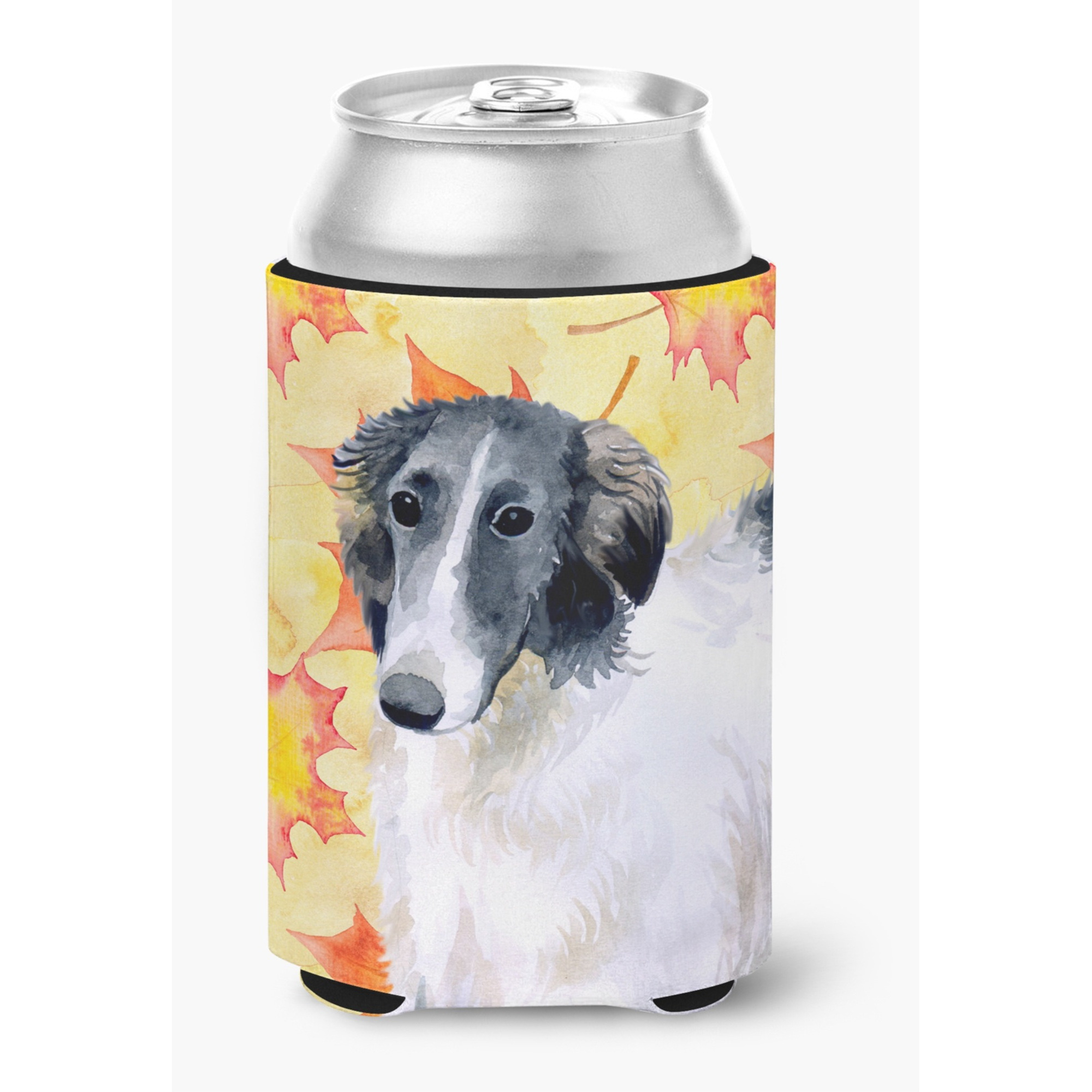 &quotCaroline's Treasures Borzoi Fall Decorative Can Hugger, Multicolor"