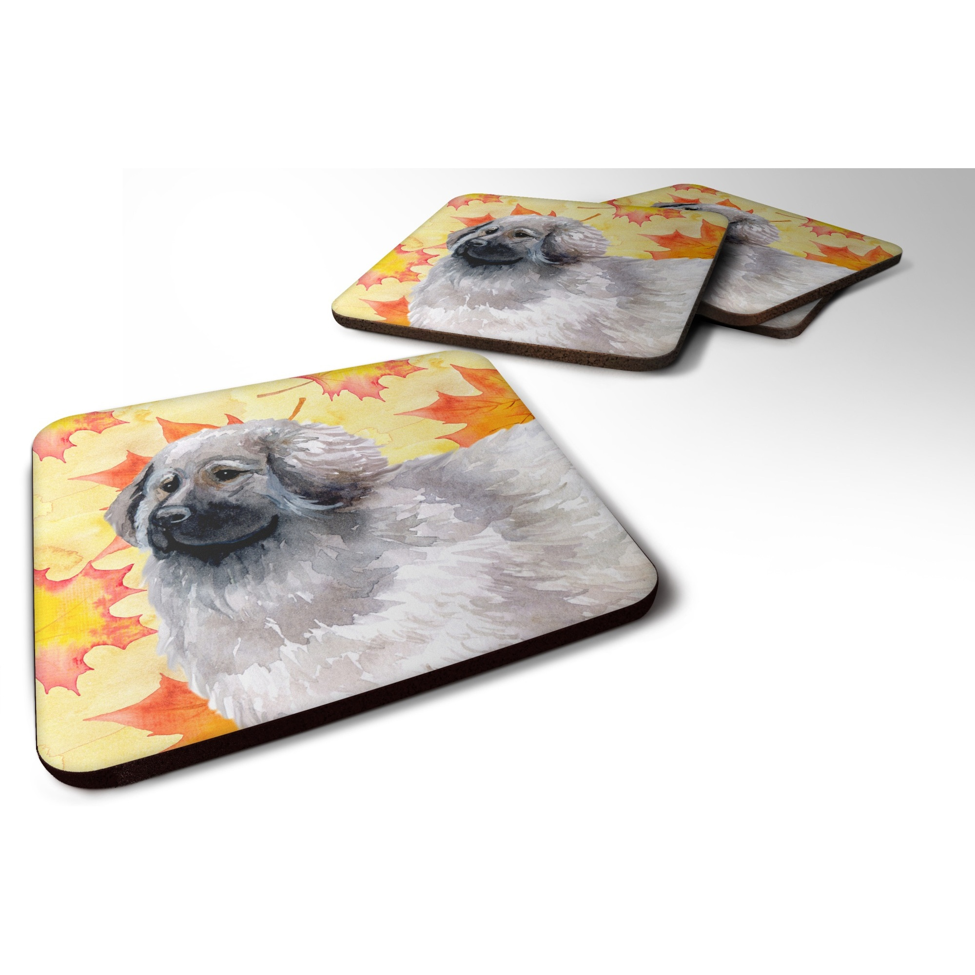 &quotCaroline's Treasures Moscow Watchdog Fall Decorative coasters, Multicolor"