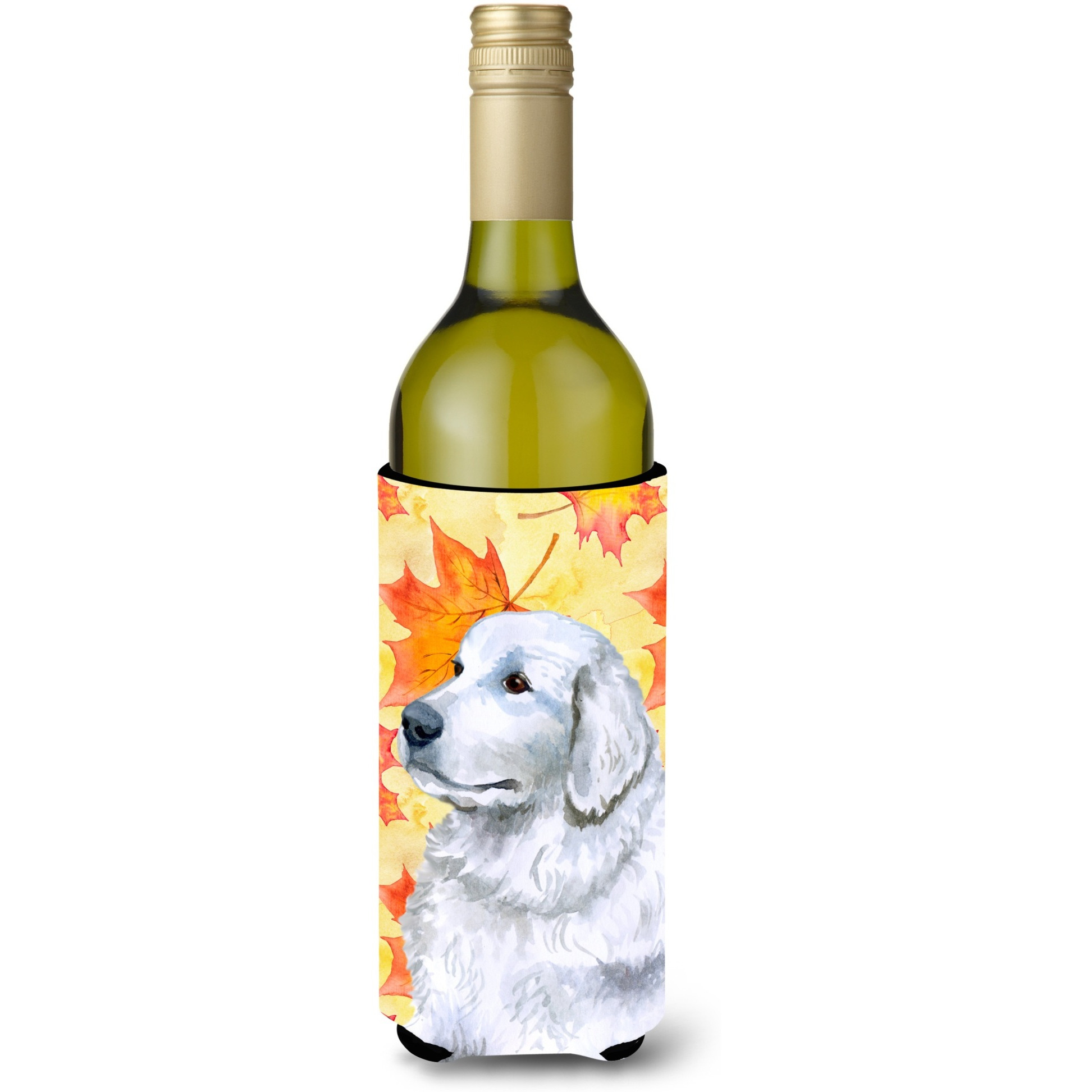 &quotCaroline's Treasures Maremma Sheepdog Fall Decorative Bottle Hugger, 750ml, Multicolor"