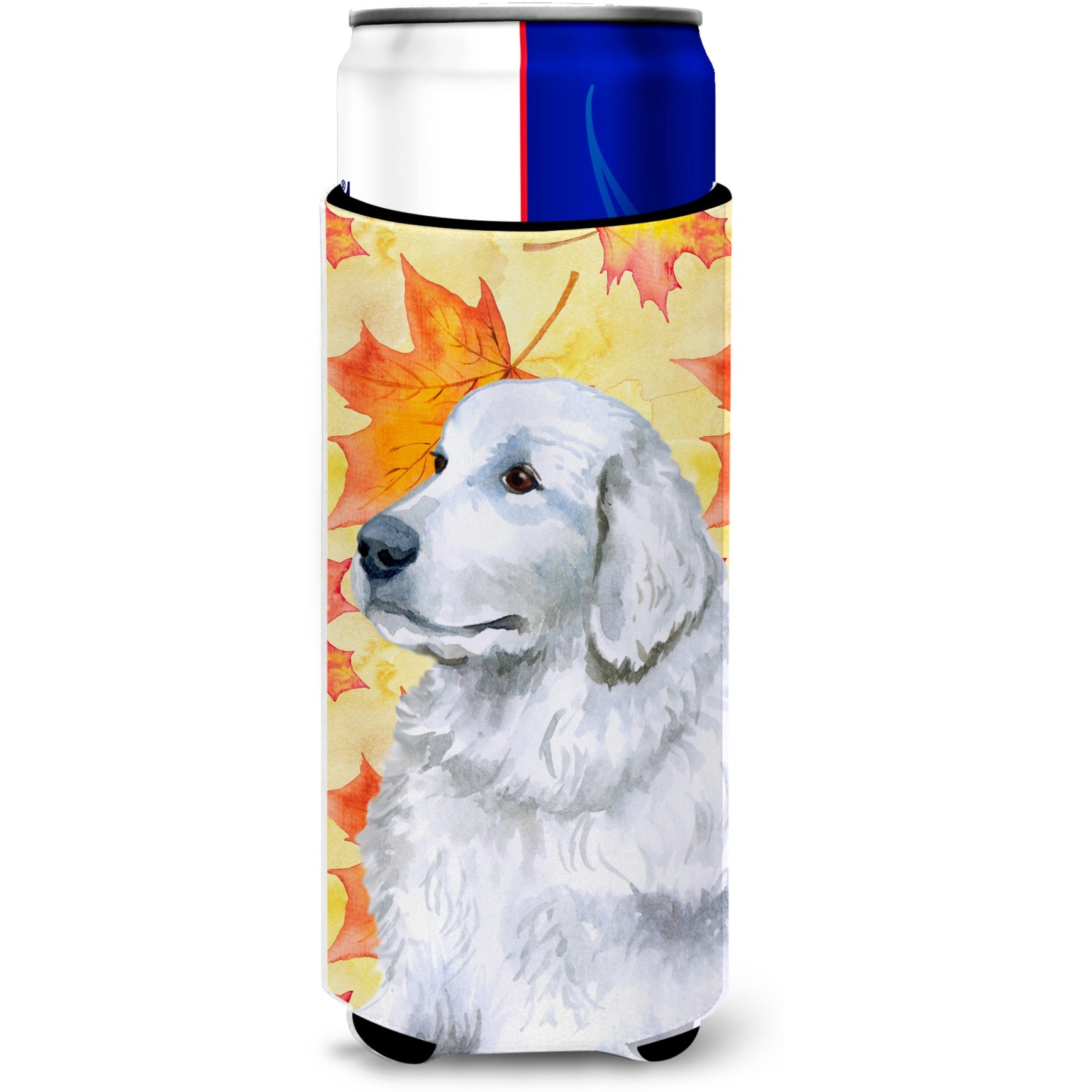 &quotCaroline's Treasures Maremma Sheepdog Fall Decorative Can Hugger, Slim, Multicolor"