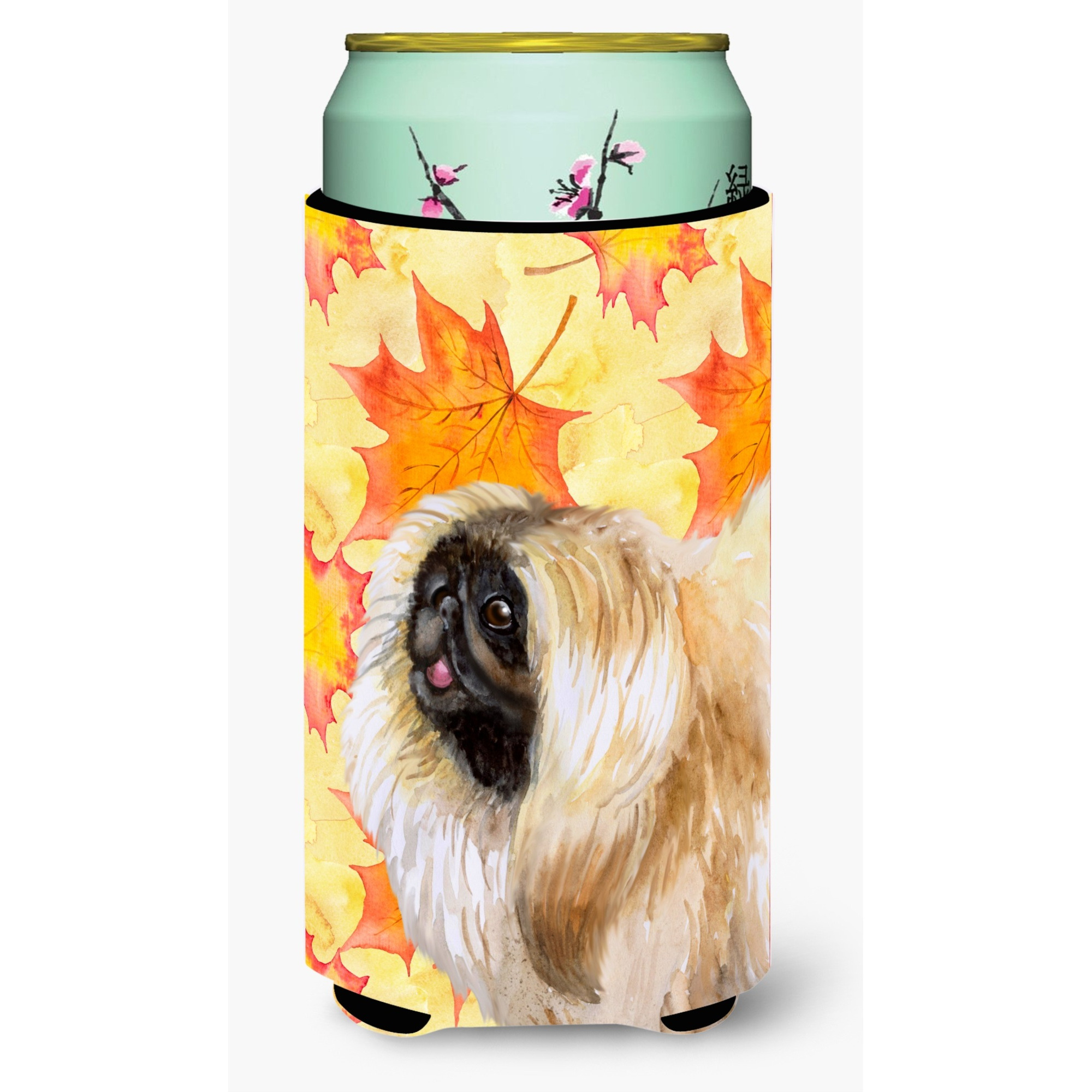 &quotCaroline's Treasures Pekingese Fall Decorative Can Hugger, Tall Boy, Multicolor"