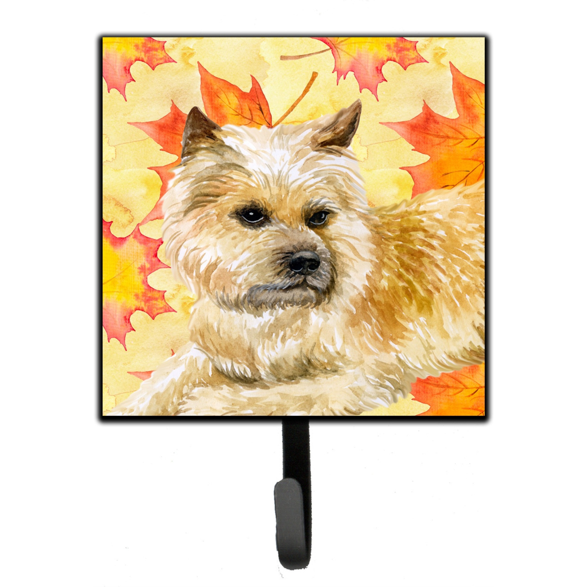 &quotCaroline's Treasures Cairn Terrier Fall Wall Hook, Small, Multicolor"