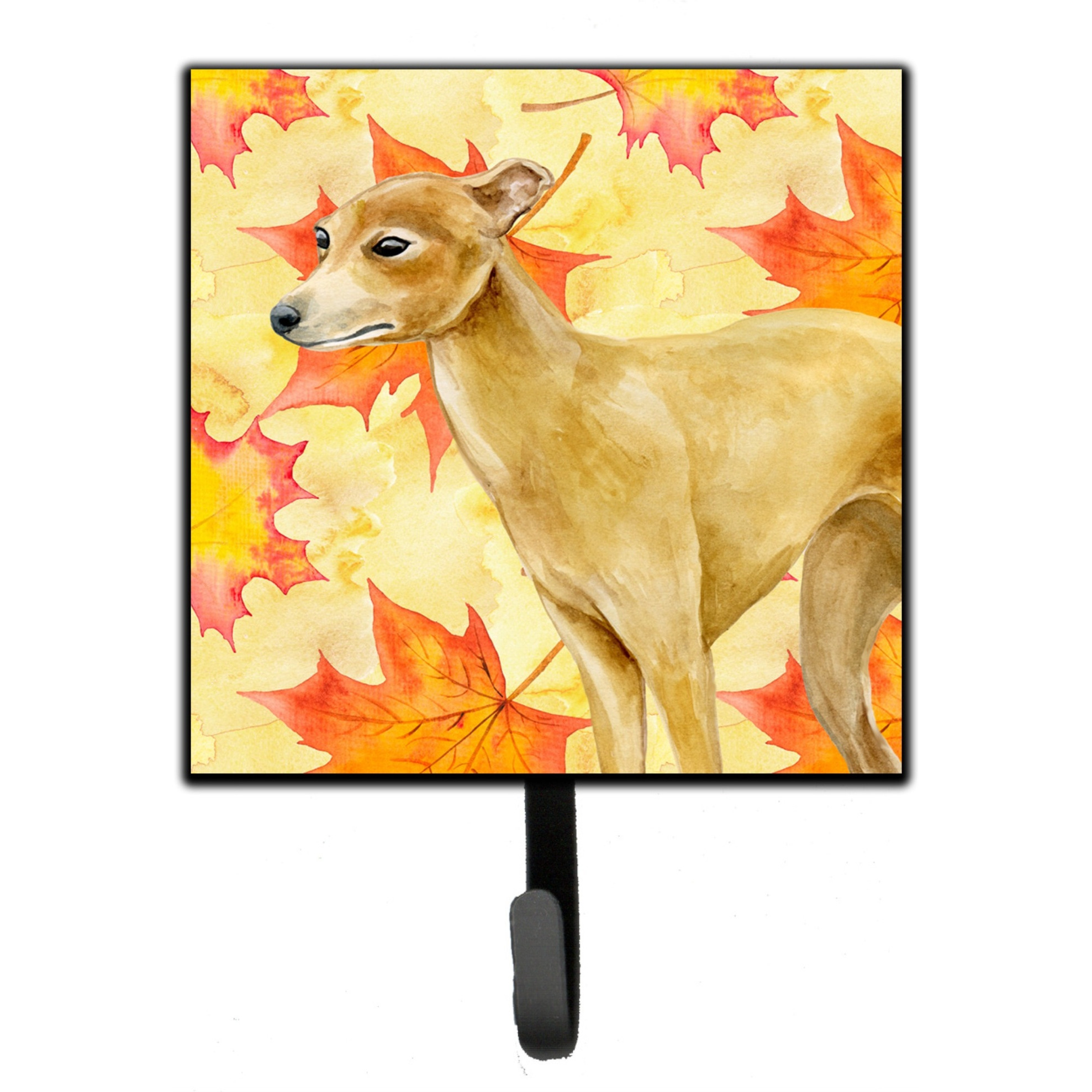 &quotCaroline's Treasures Italian Greyhound Fall Wall Hook, Small, Multicolor"
