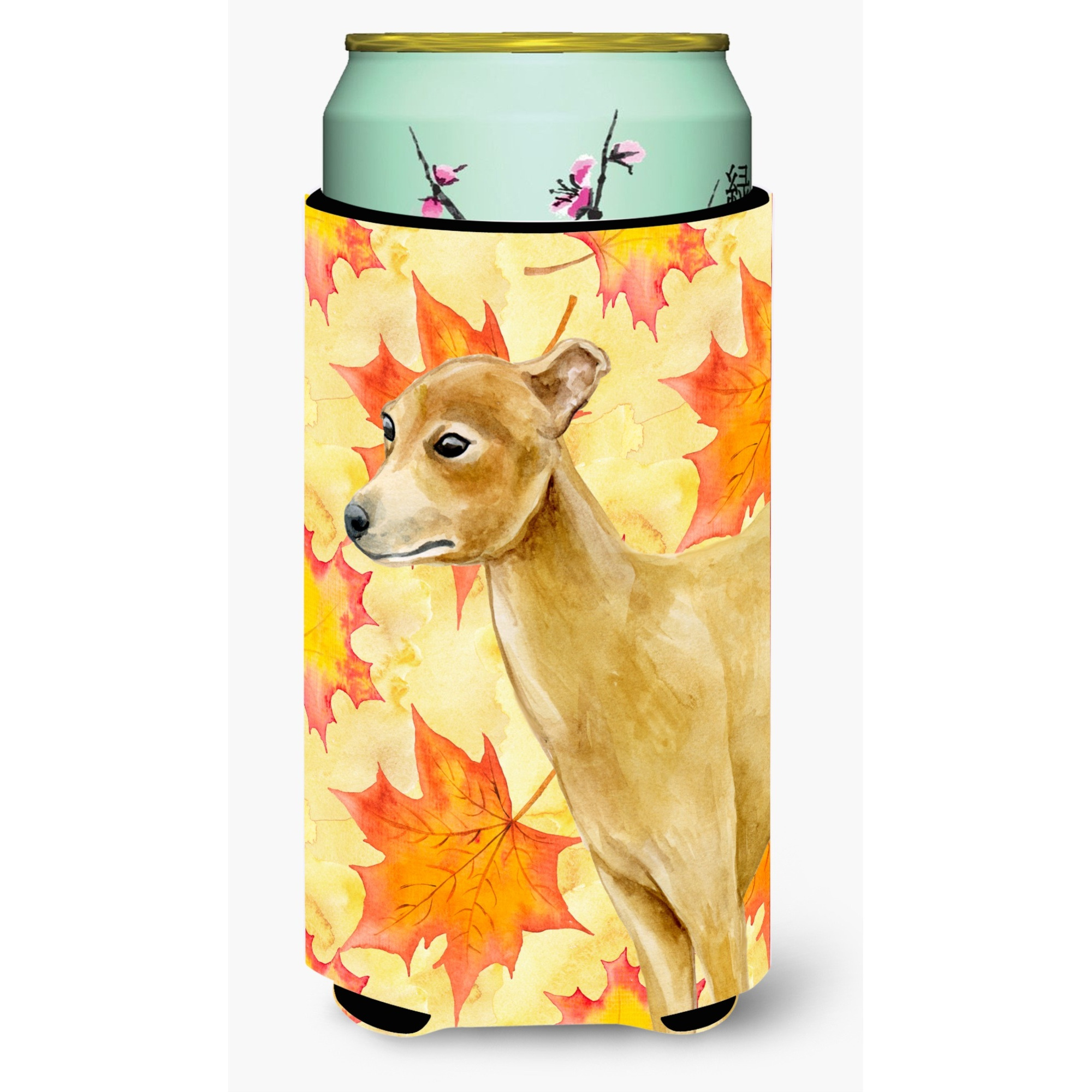 &quotCaroline's Treasures Italian Greyhound Fall Decorative Can Hugger, Tall Boy, Multicolor"