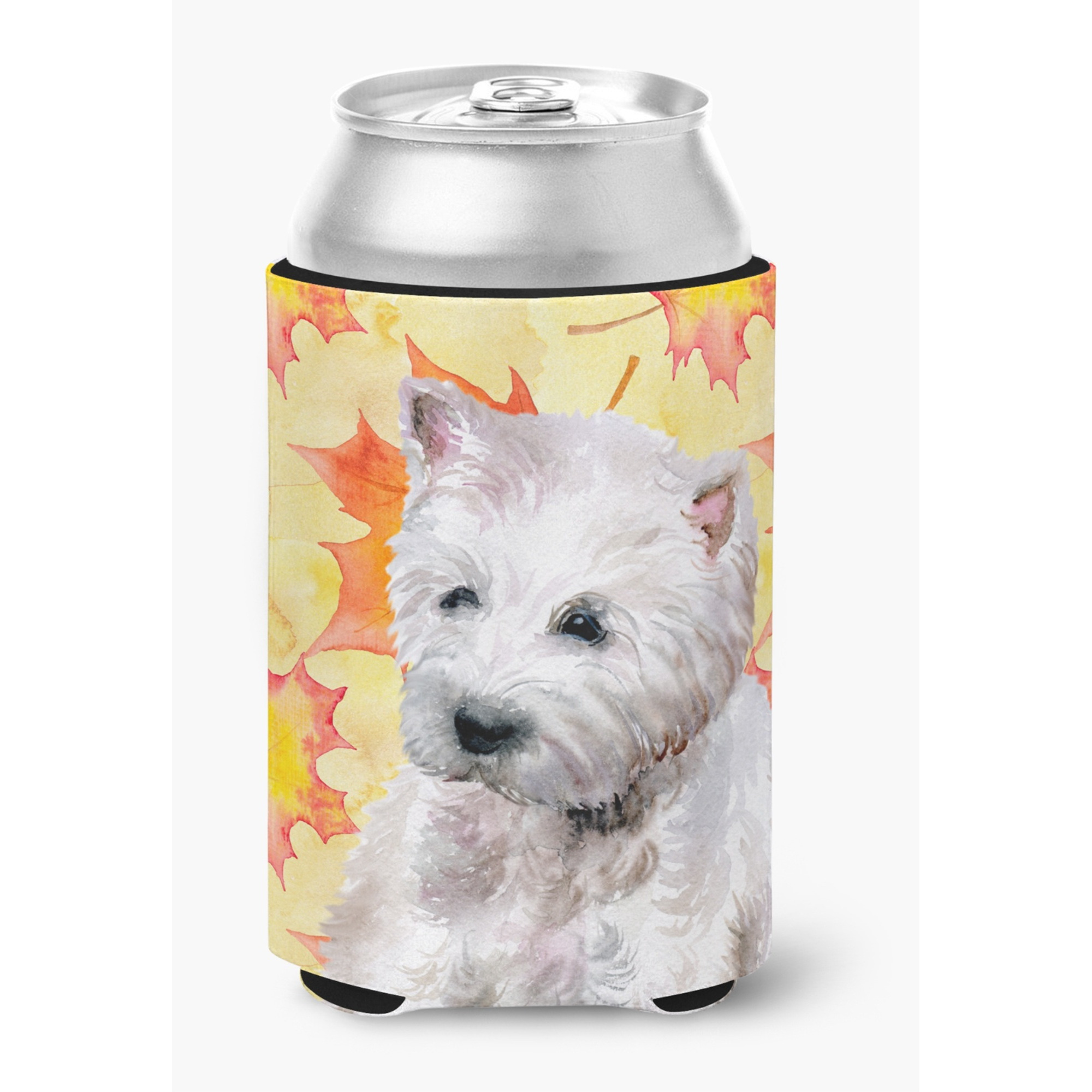&quotCaroline's Treasures Westie Fall Decorative Can Hugger, Multicolor"