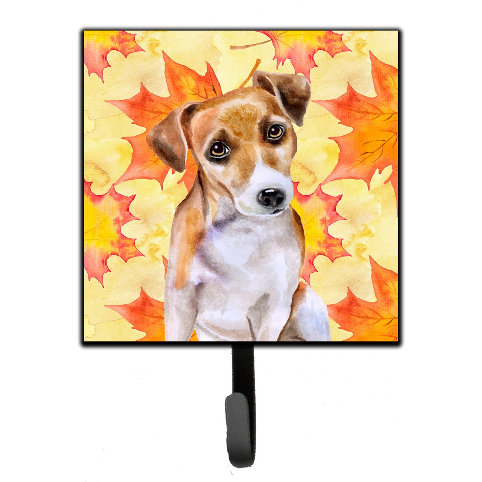 &quotCaroline's Treasures Jack Russell Terrier 2 Fall Wall Hook, Small, Multicolor"