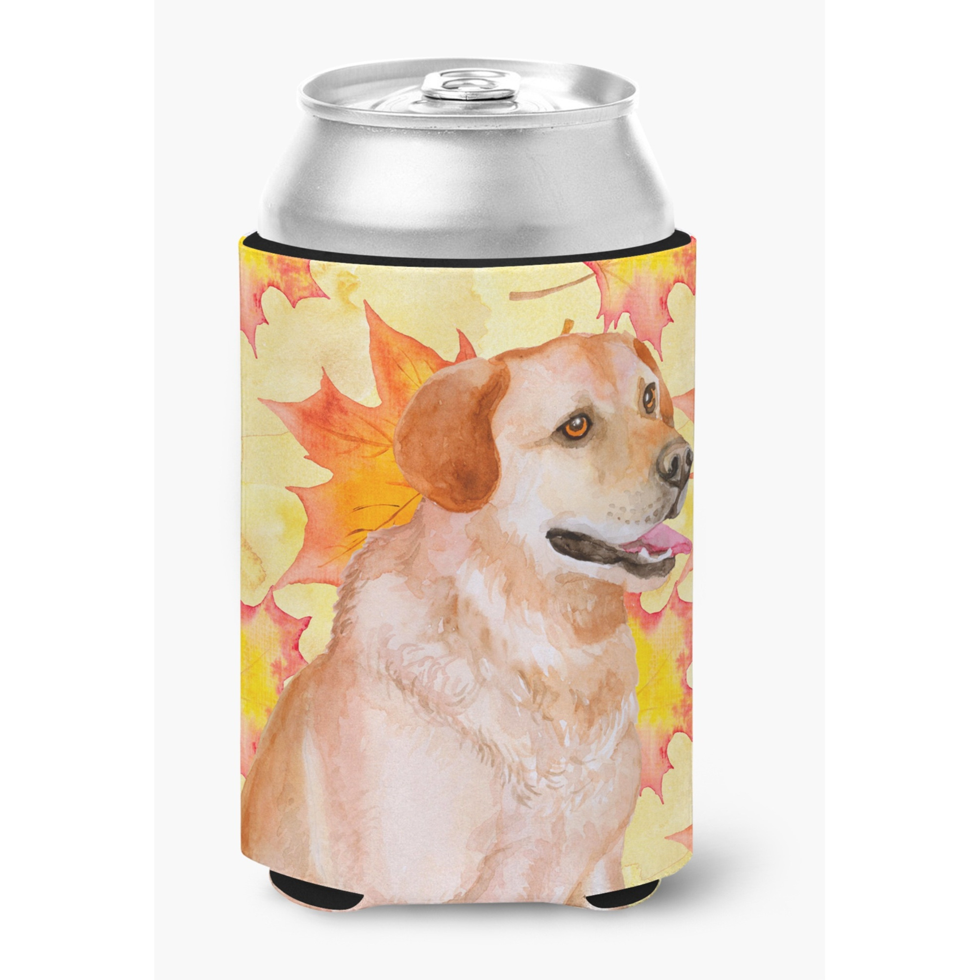 &quotCaroline's Treasures Labrador Retriever Fall Decorative Can Hugger, Multicolor"