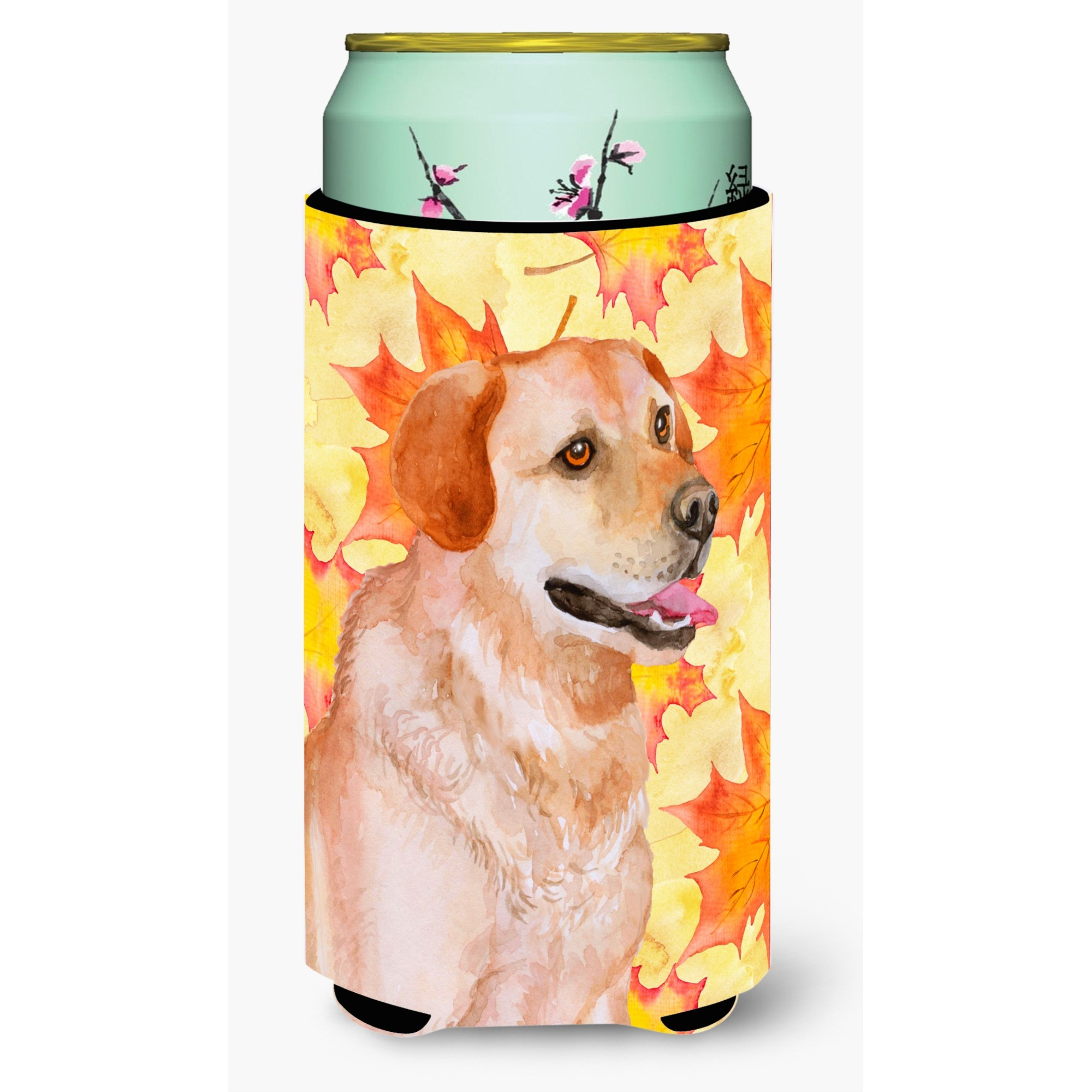 &quotCaroline's Treasures Labrador Retriever Fall Decorative Can Hugger, Tall Boy, Multicolor"