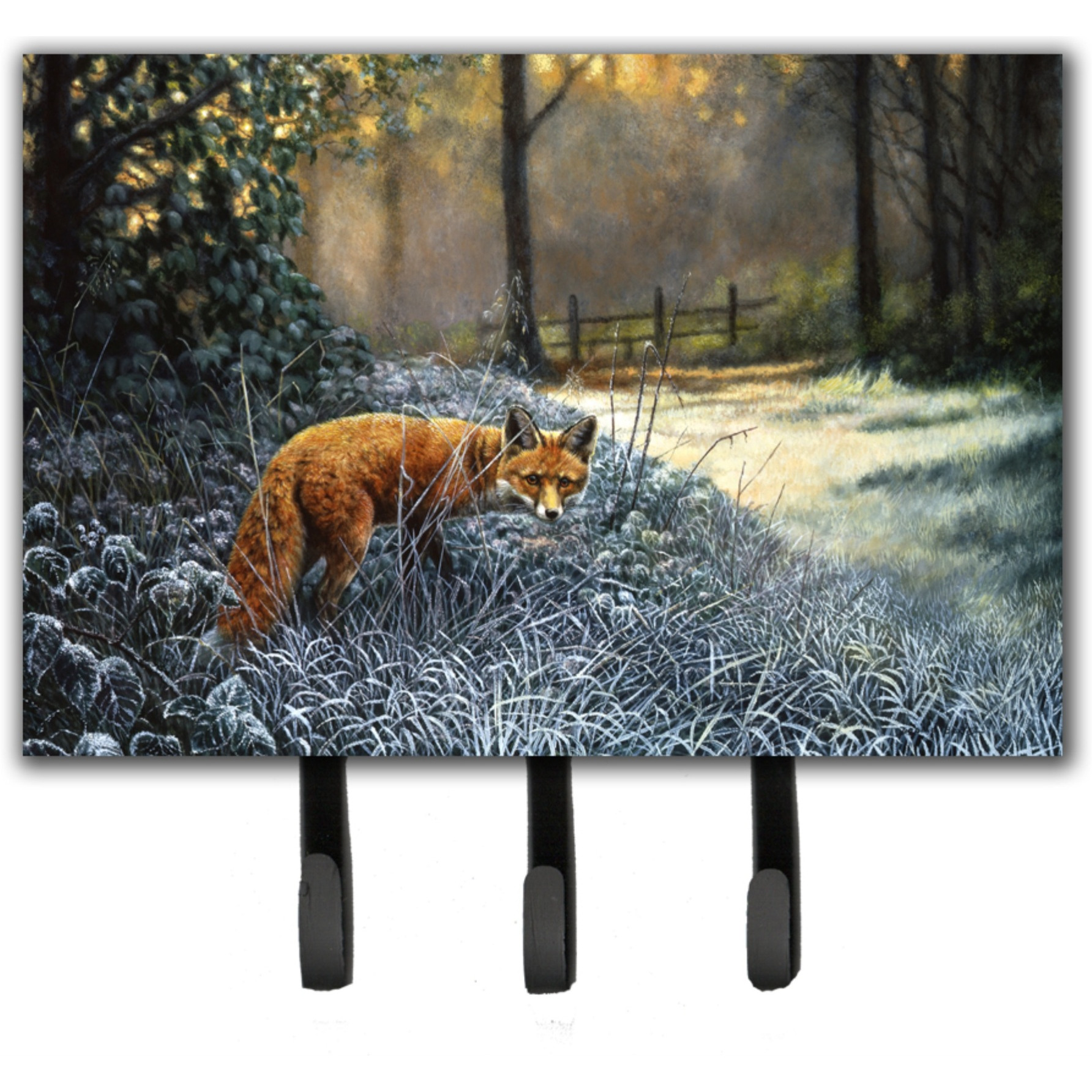 &quotCaroline's Treasures Fox on the Hunt Leash or Key Holder BDBA0347TH68, Triple"