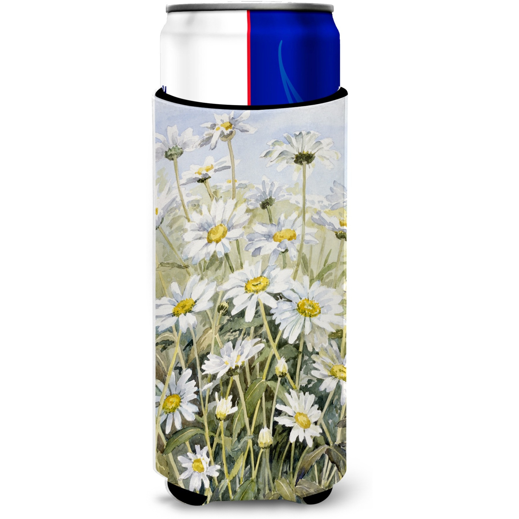 &quotCaroline's Treasures Daisies by Bettie Chessman Michelob Ultra Koozies for Slim Cans, Multicolor"